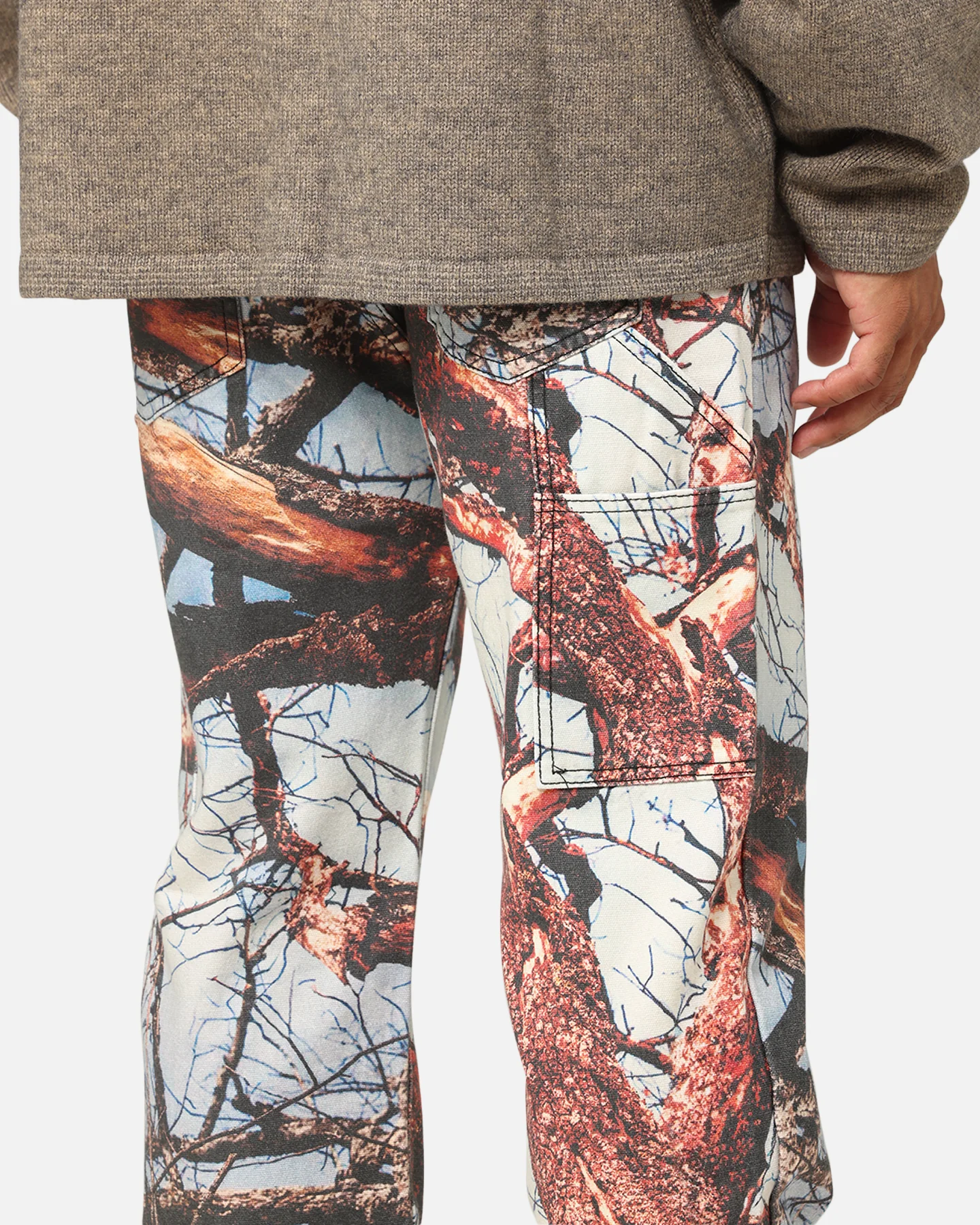 MNML V722 Dead Branch Denim Jeans Blue/Multi - Image 4