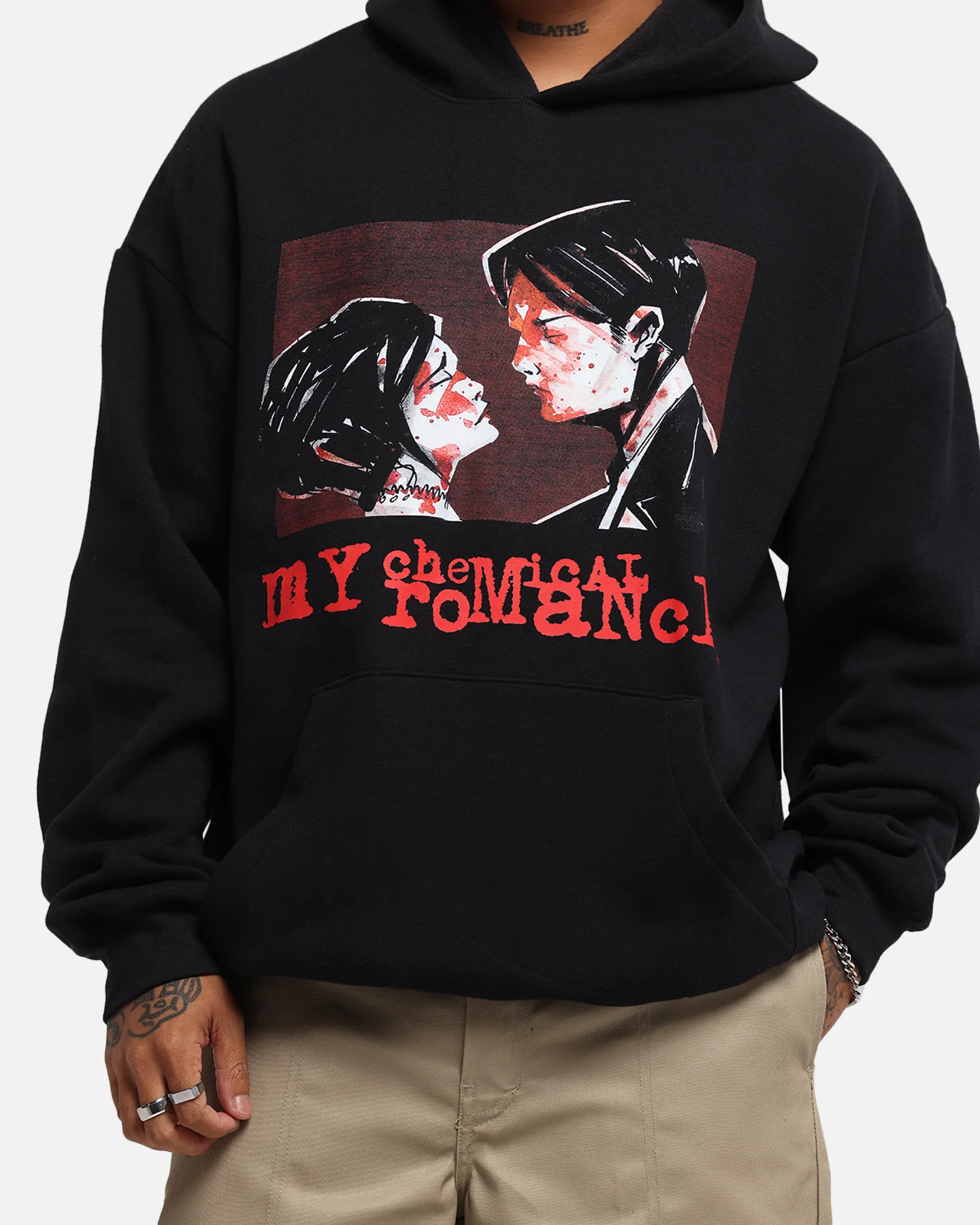 My Chemical Romance Tear Us Apart Hoodie Black - Image 6