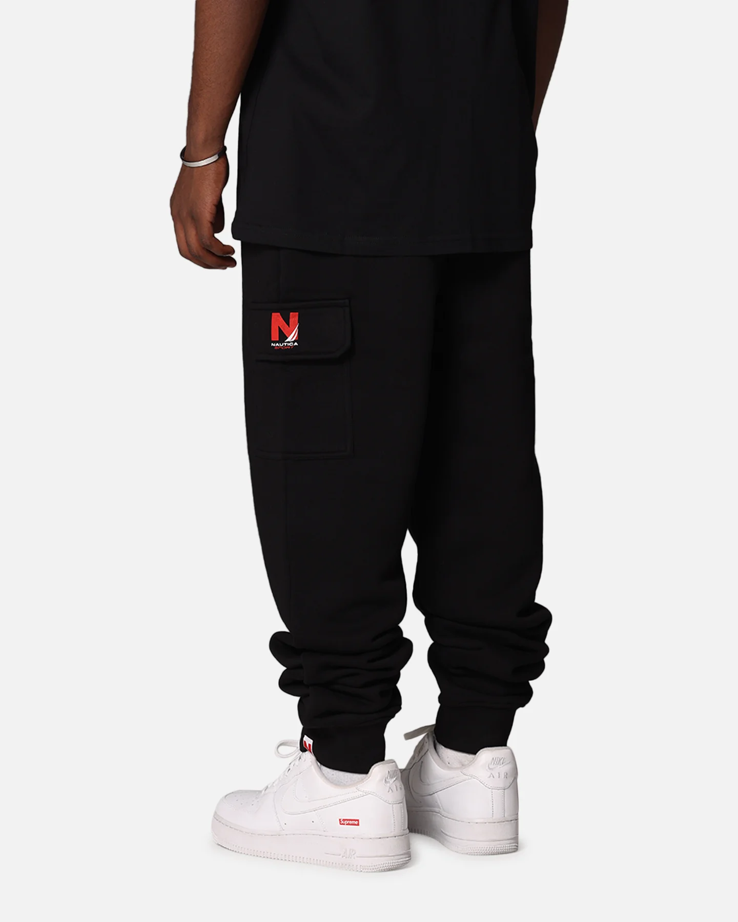 Nautica Bisbee Jog Track Pants Black - Image 6