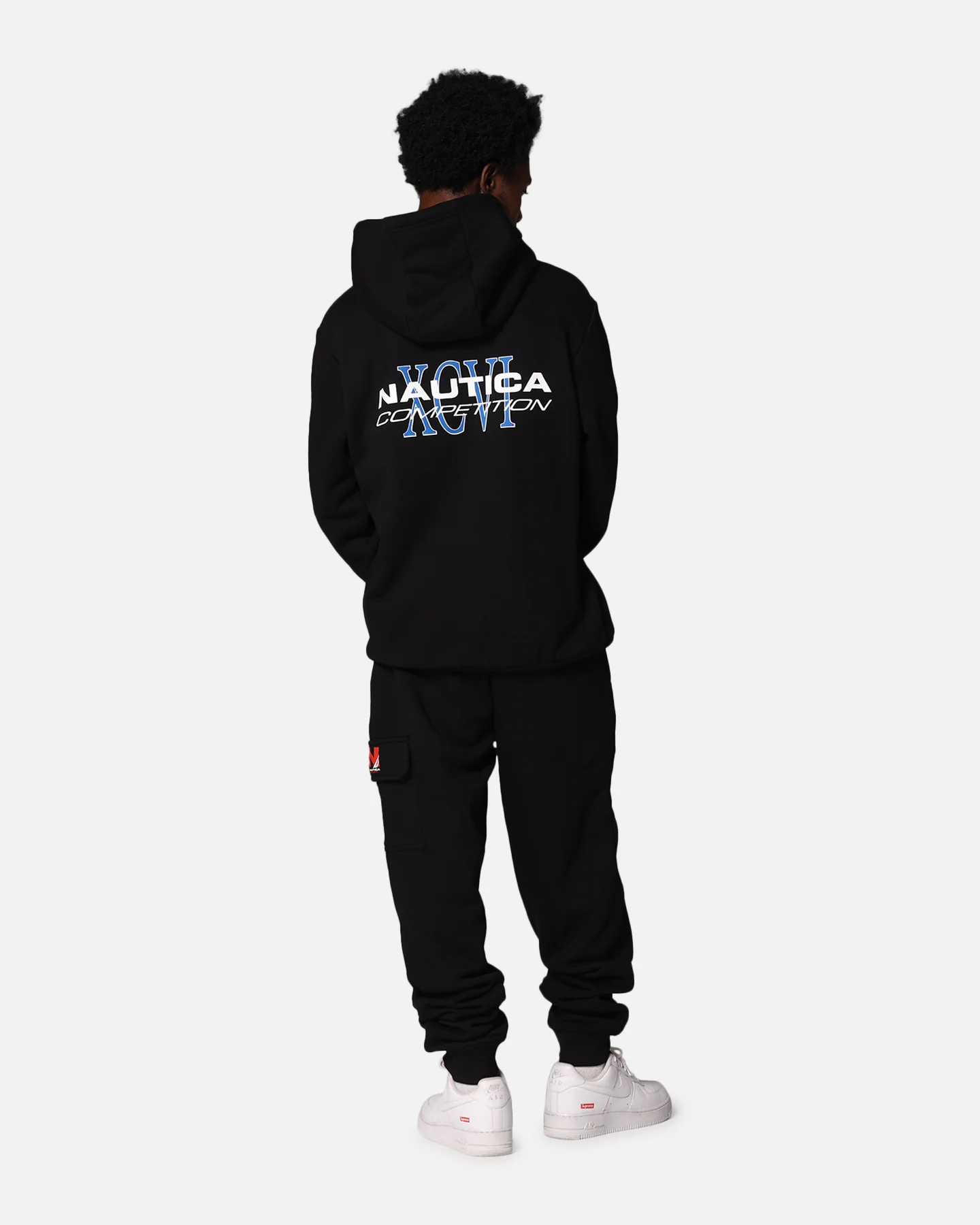 Nautica Reeds Hoodie Black - Image 3