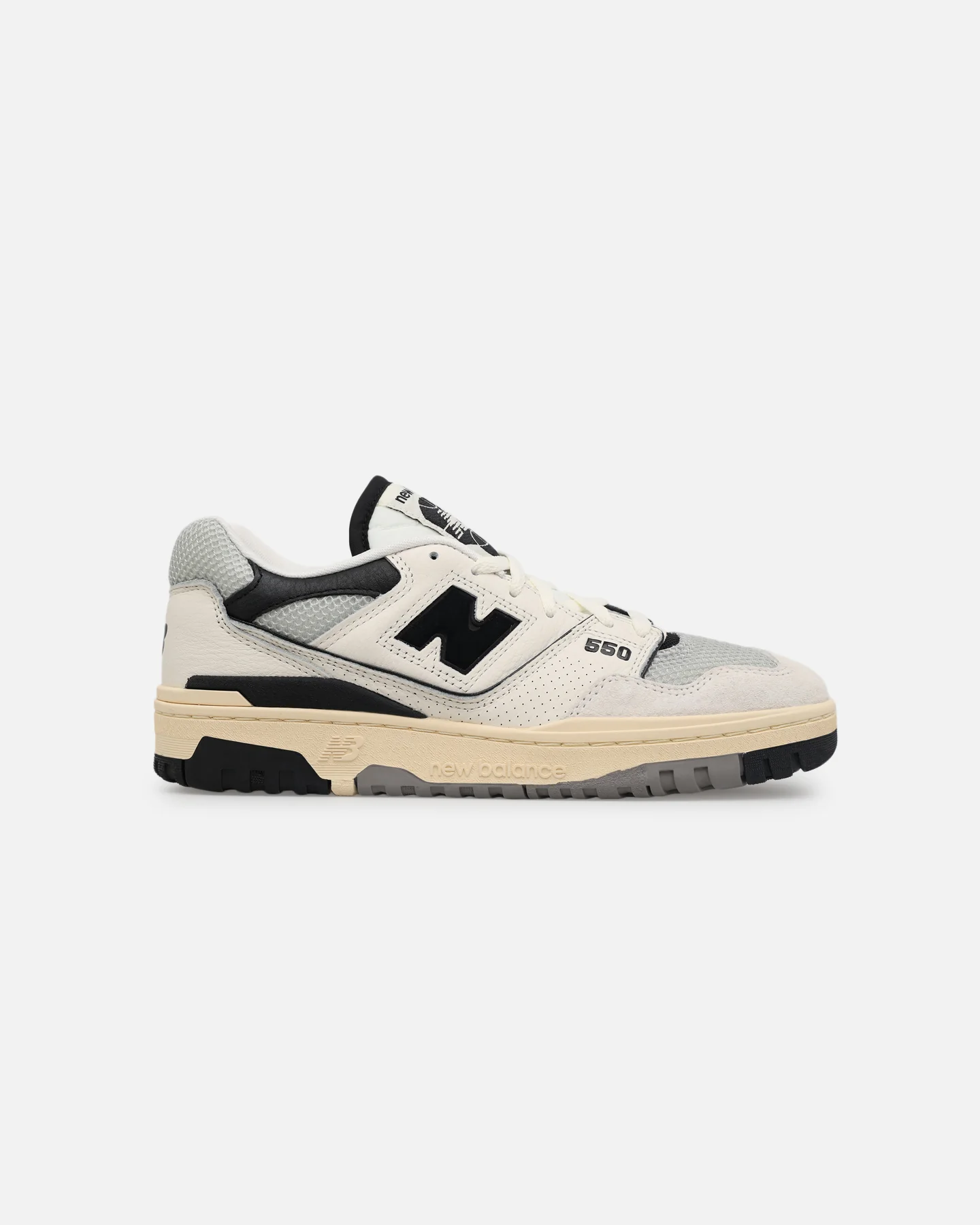 New Balance 550 "Sea Salt" White/Black - Image 9