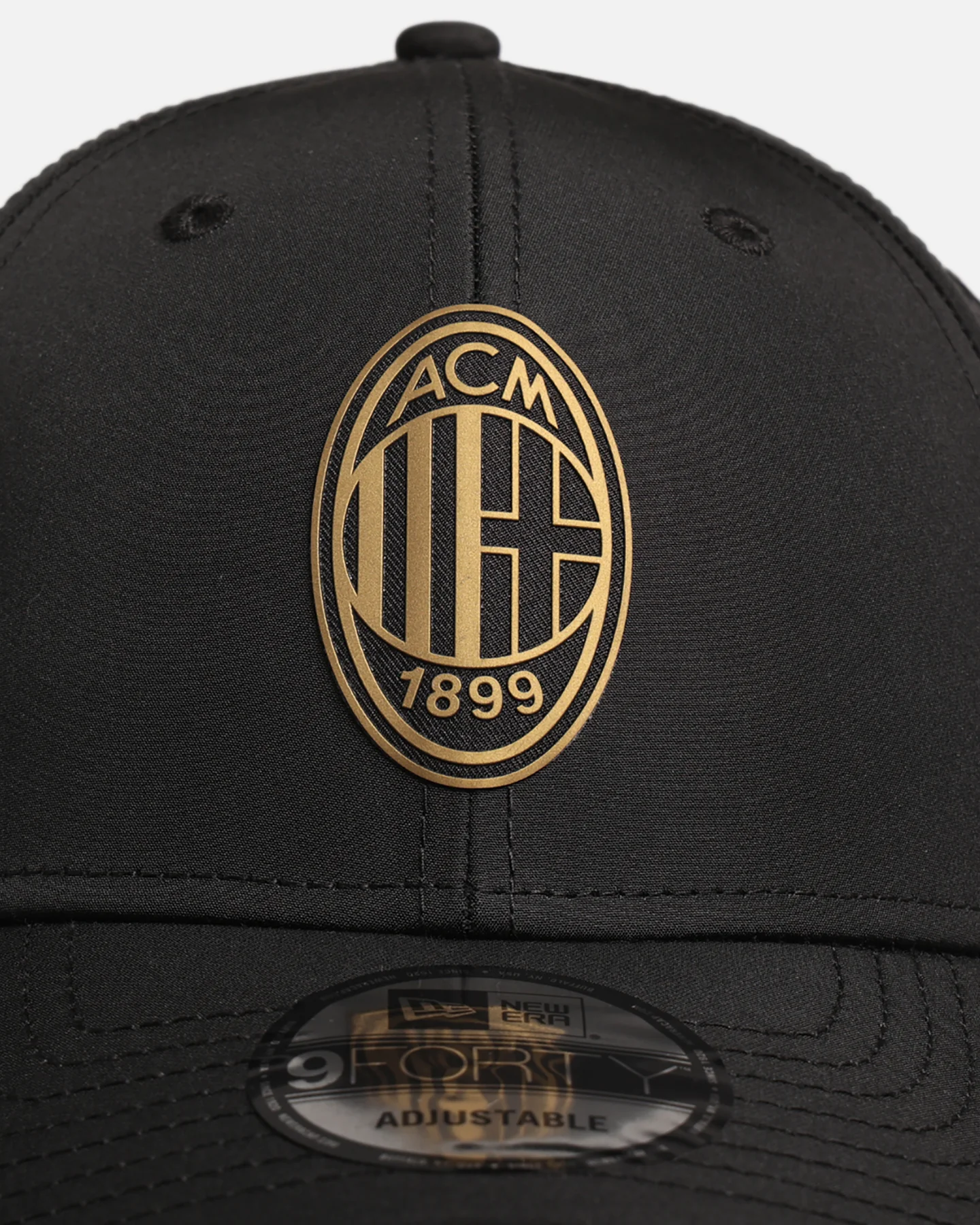 New Era AC Milan 9FORTY Casual Strapback Black/Gold - Image 5