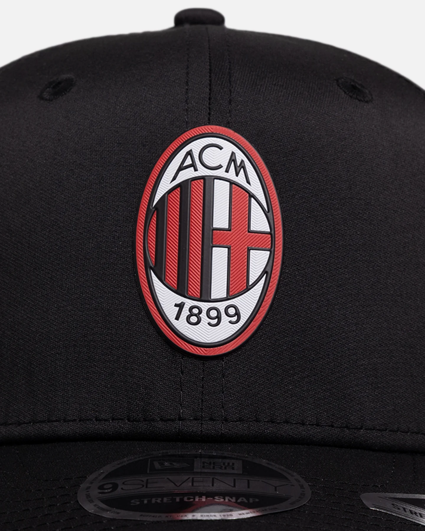 New Era AC Milan 9SEVENTY Stretch Snapback Black - Image 5