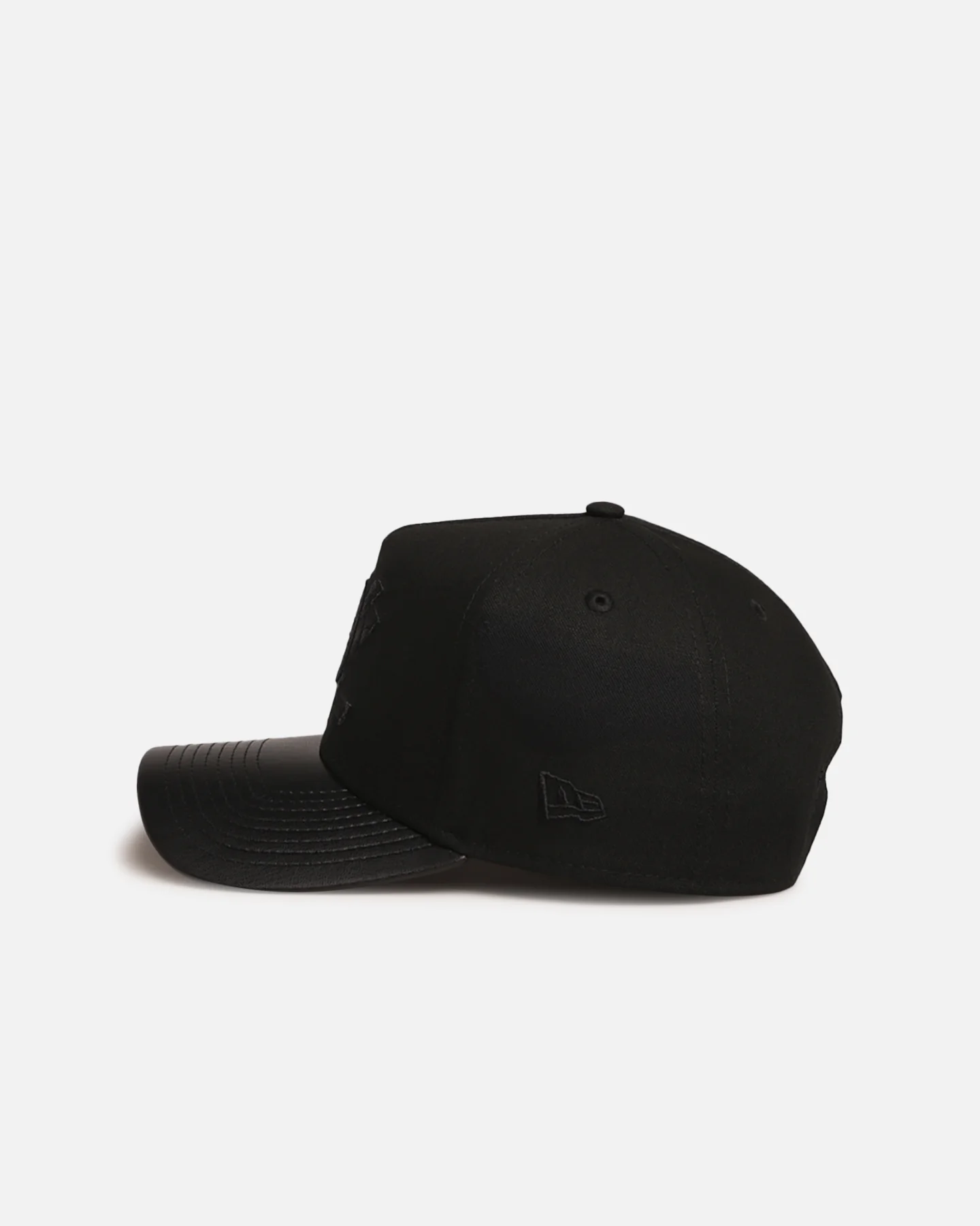New Era Anaheim Ducks 'Canvas Leather' 9FORTY A-Frame Snapback Black - Image 4
