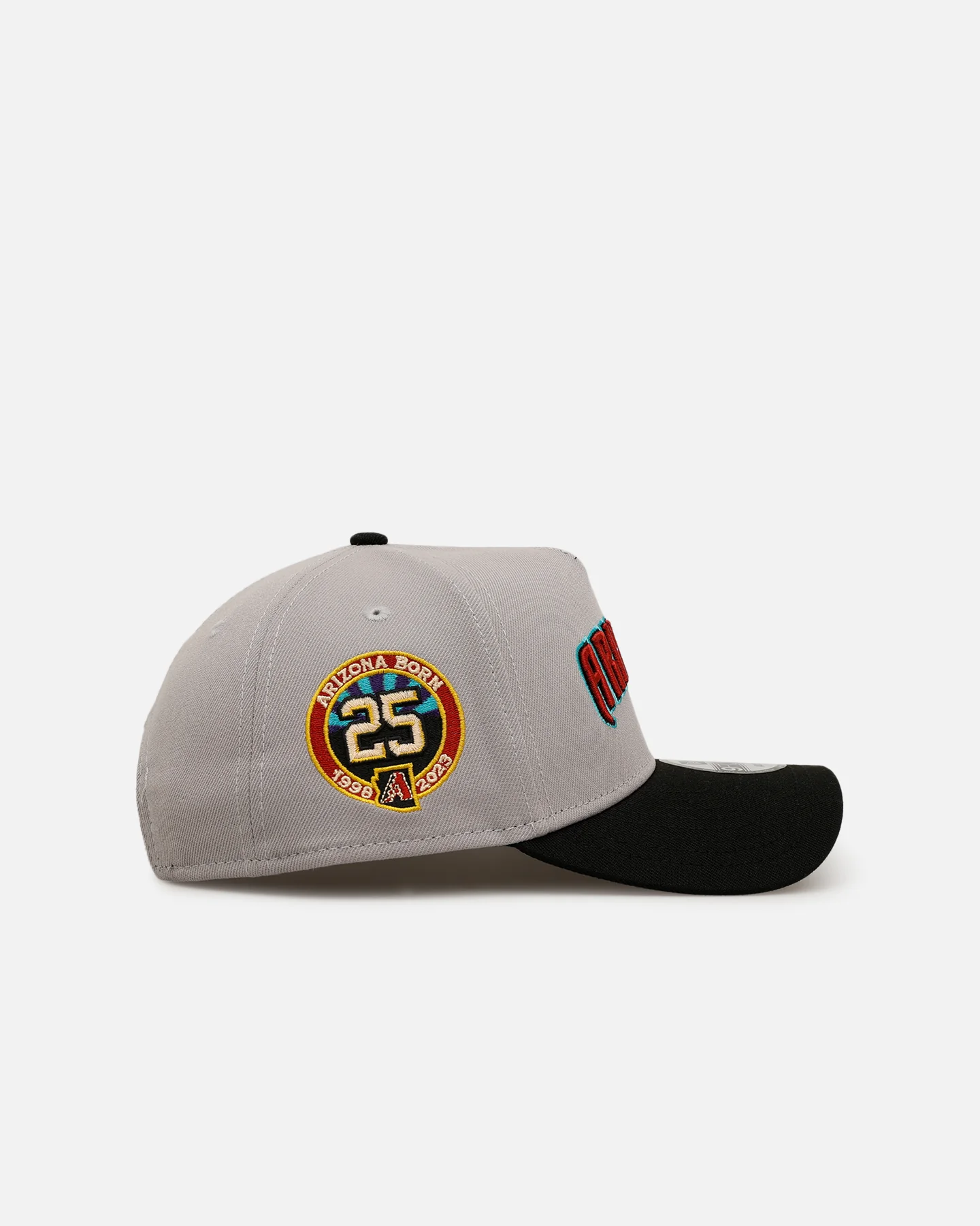 New Era Arizona Diamondbacks 'Away Greys' 9FORTY A-Frame Snapback Grey - Image 3