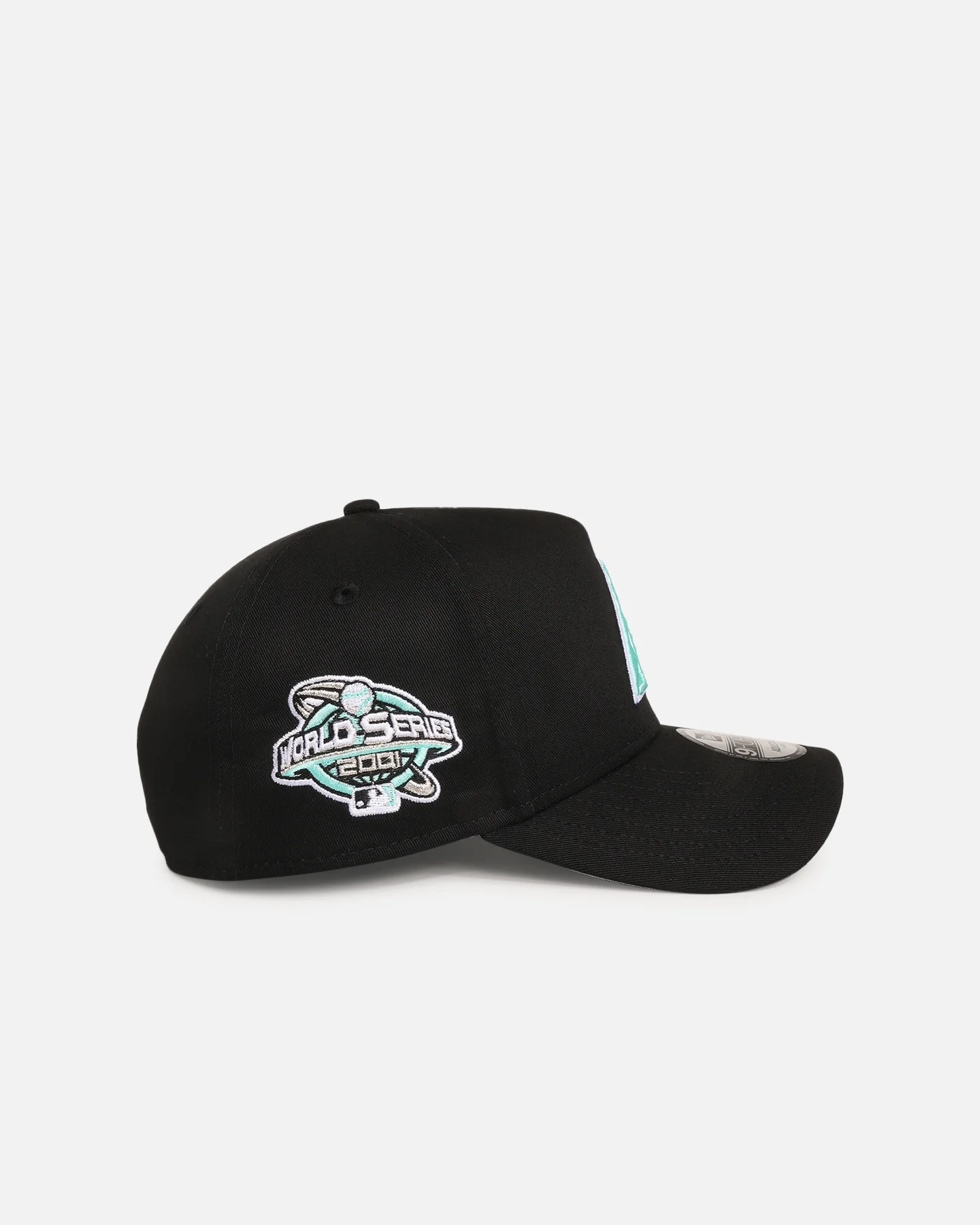 New Era Arizona Diamondbacks 'Black Aqua' 9FORTY A-Frame Snapback Black/Aqua - Image 3