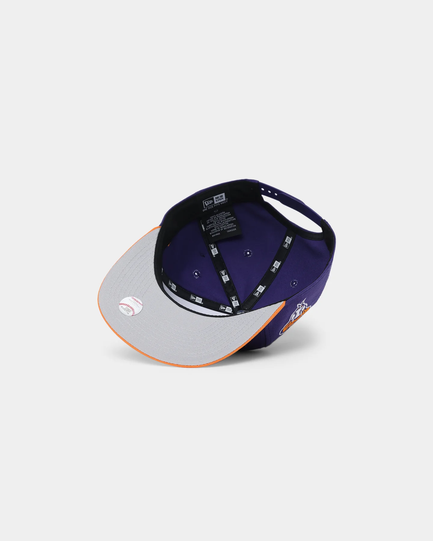 New Era Arizona Diamondbacks "Purple Valley" Old Golfer Snapback Purple/Orange - Image 7
