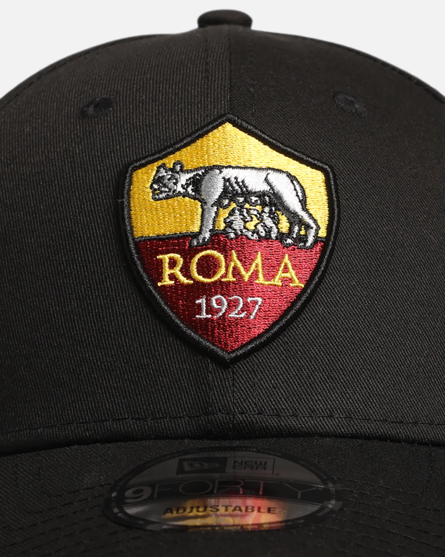 New Era AS Roma 9FORTY Casual Strapback Black - Image 5