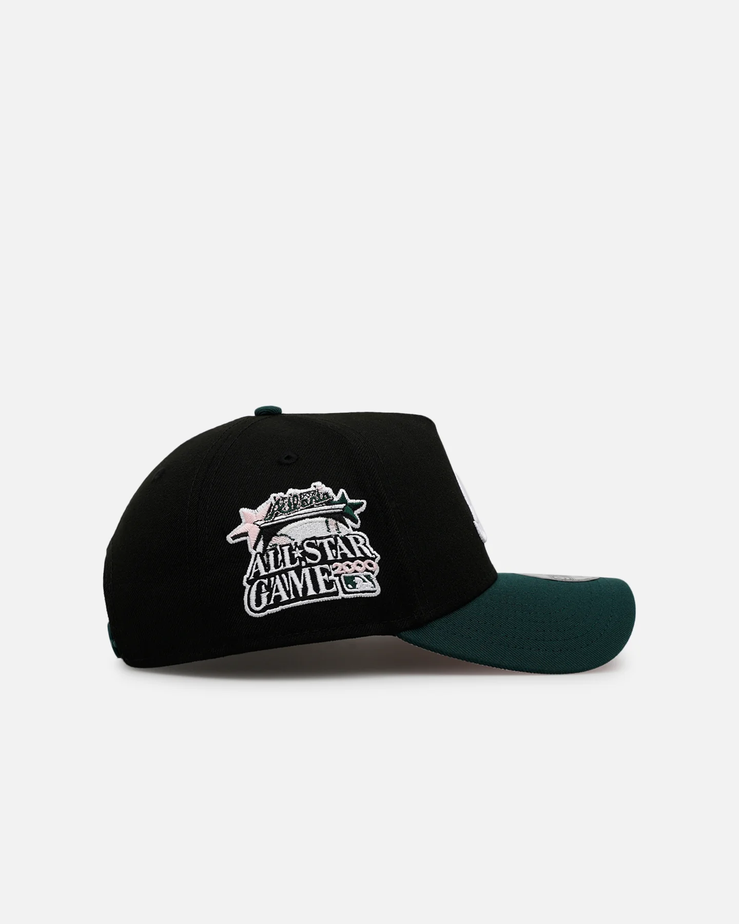 New Era Atlanta Braves 'Black Dark Green' 9FORTY A-Frame Snapback Black/Dark Green - Image 3