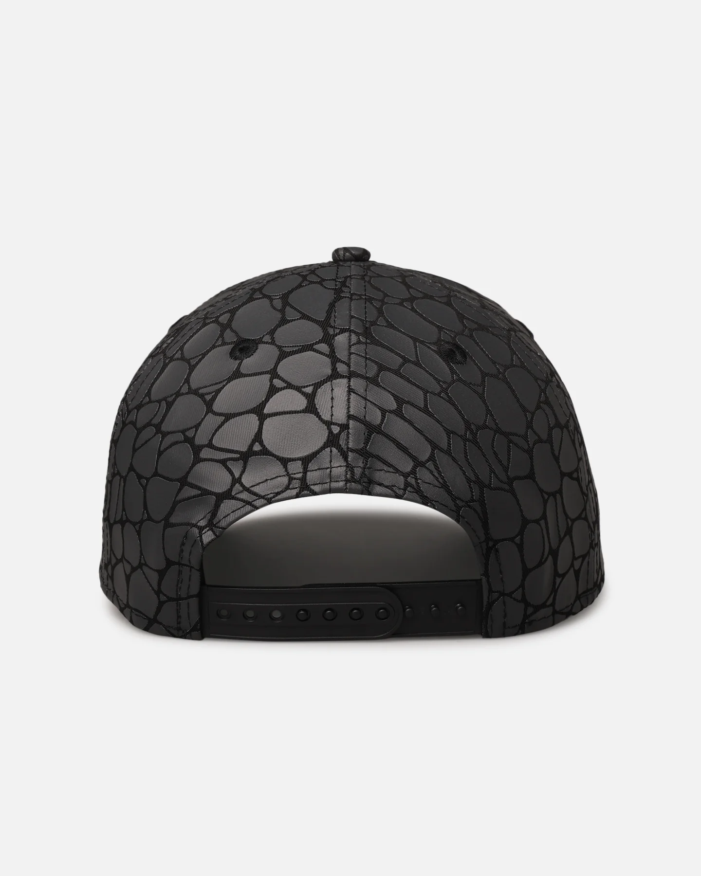 New Era Atlanta Braves 'Croc Skin' 9FORTY A-Frame Snapback Black - Image 2