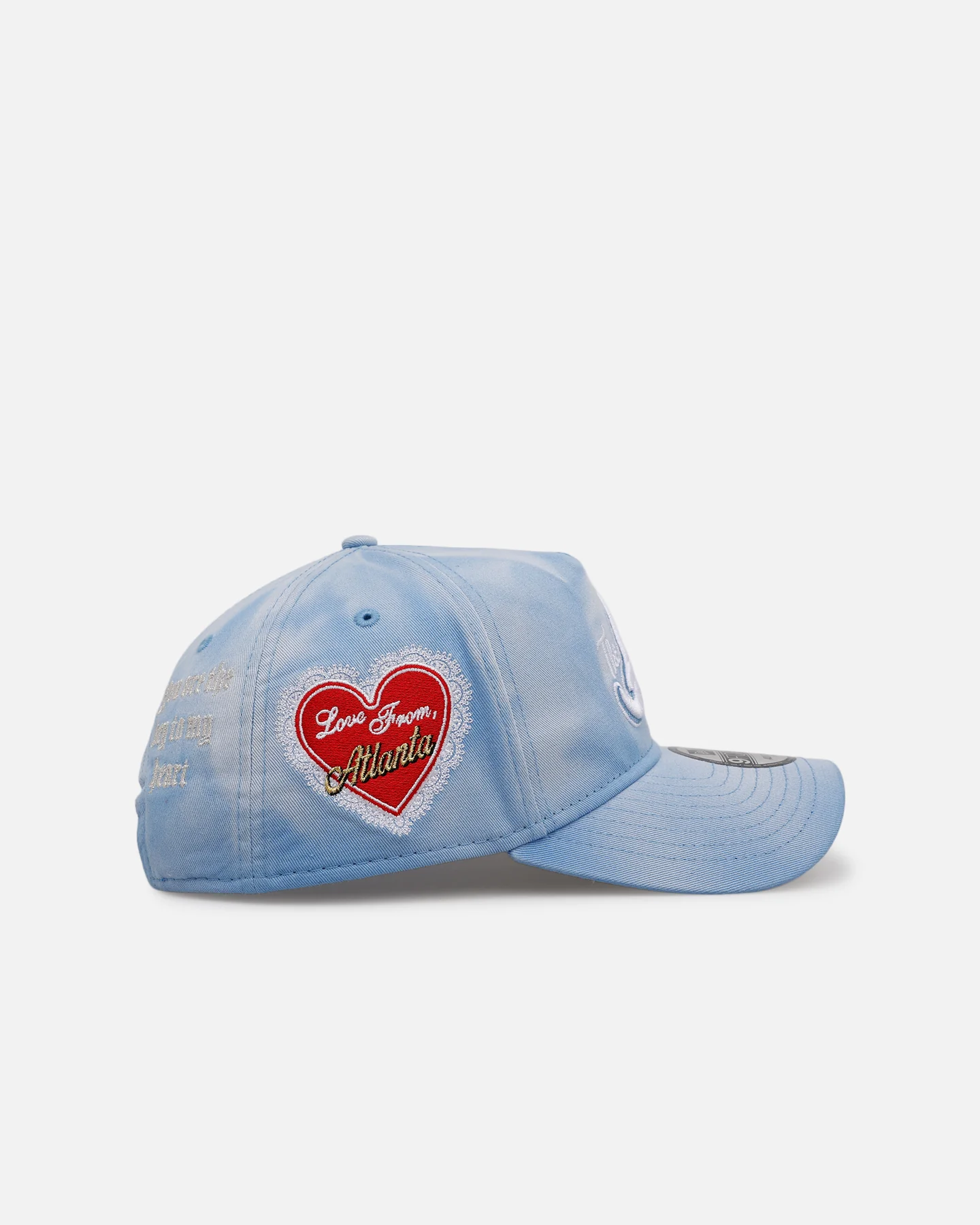 New Era Atlanta Braves 'Hopeless Romantic' 9FORTY A-Frame Snapback Sky Blue - Image 3