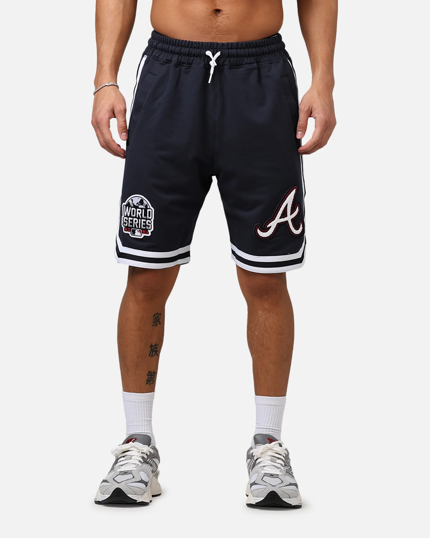 New Era Atlanta Braves 'Logo Select Official Team Colors' Shorts OTC - Image 6