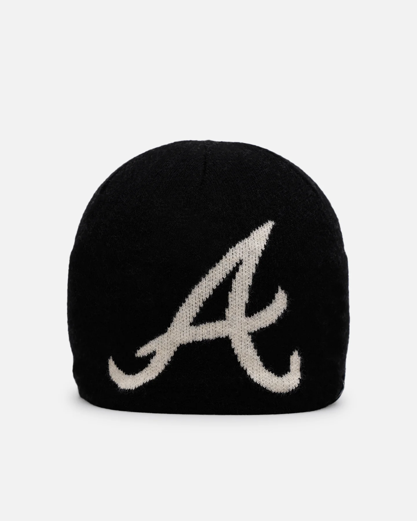 New Era Atlanta Braves Mega Logo Beanie Black - Image 5