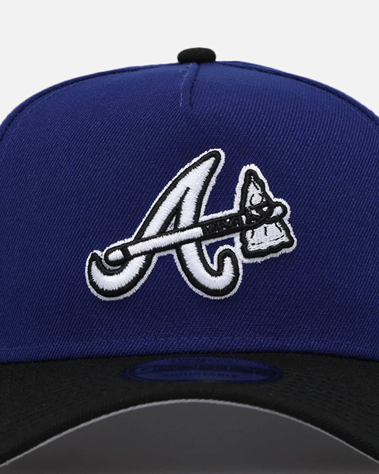 New Era Atlanta Braves 'Royal Reign' 9FORTY A-Frame Snapback Dark Royal/Black - Image 5