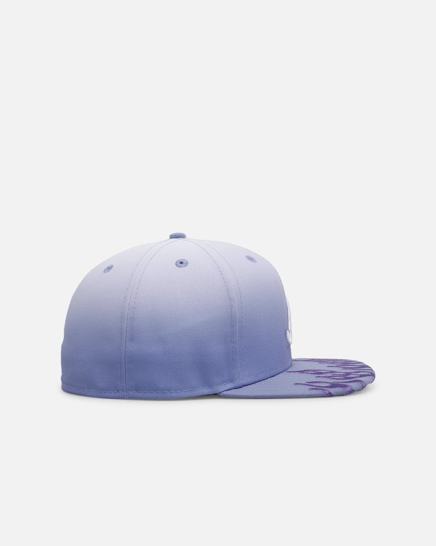 New Era Atlanta Braves 'Sundye Flames' 59FIFTY Fitted Lavender - Image 4