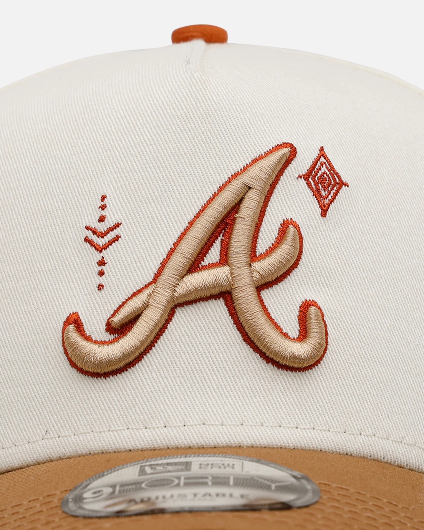 New Era Atlanta Braves 'Sunset Trails' 9FORTY A-Frame Snapback Rust - Image 5