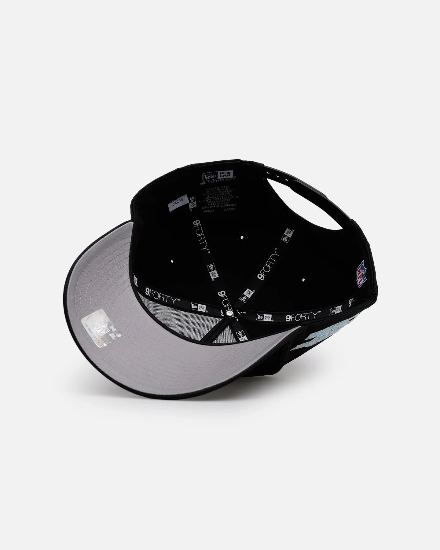 New Era Atlanta Falcons 'Icy Camo' 9FORTY A-Frame Snapback Black/Camo - Image 6