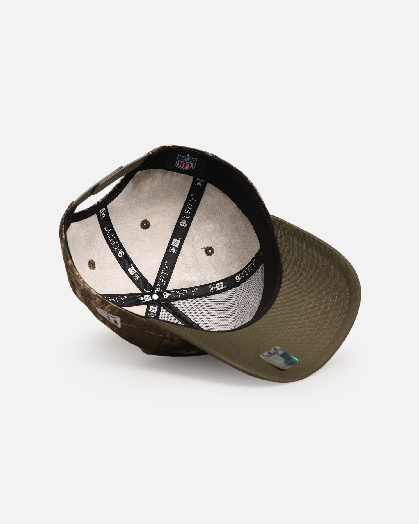 New Era Atlanta Falcons 'NFL Season Kick Off' 9FORTY A-Frame Snapback Realtree/Olive - Image 6