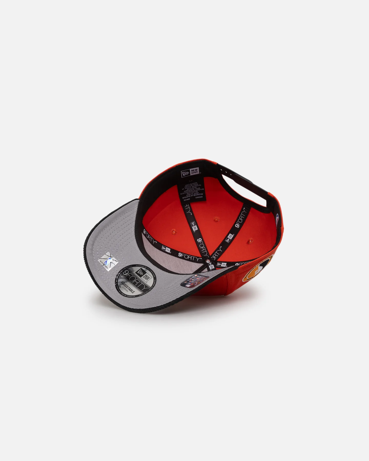 New Era Atlanta Hawks 'Scary Nights' 9FORTY A-Frame Snapback Orange/Black - Image 6