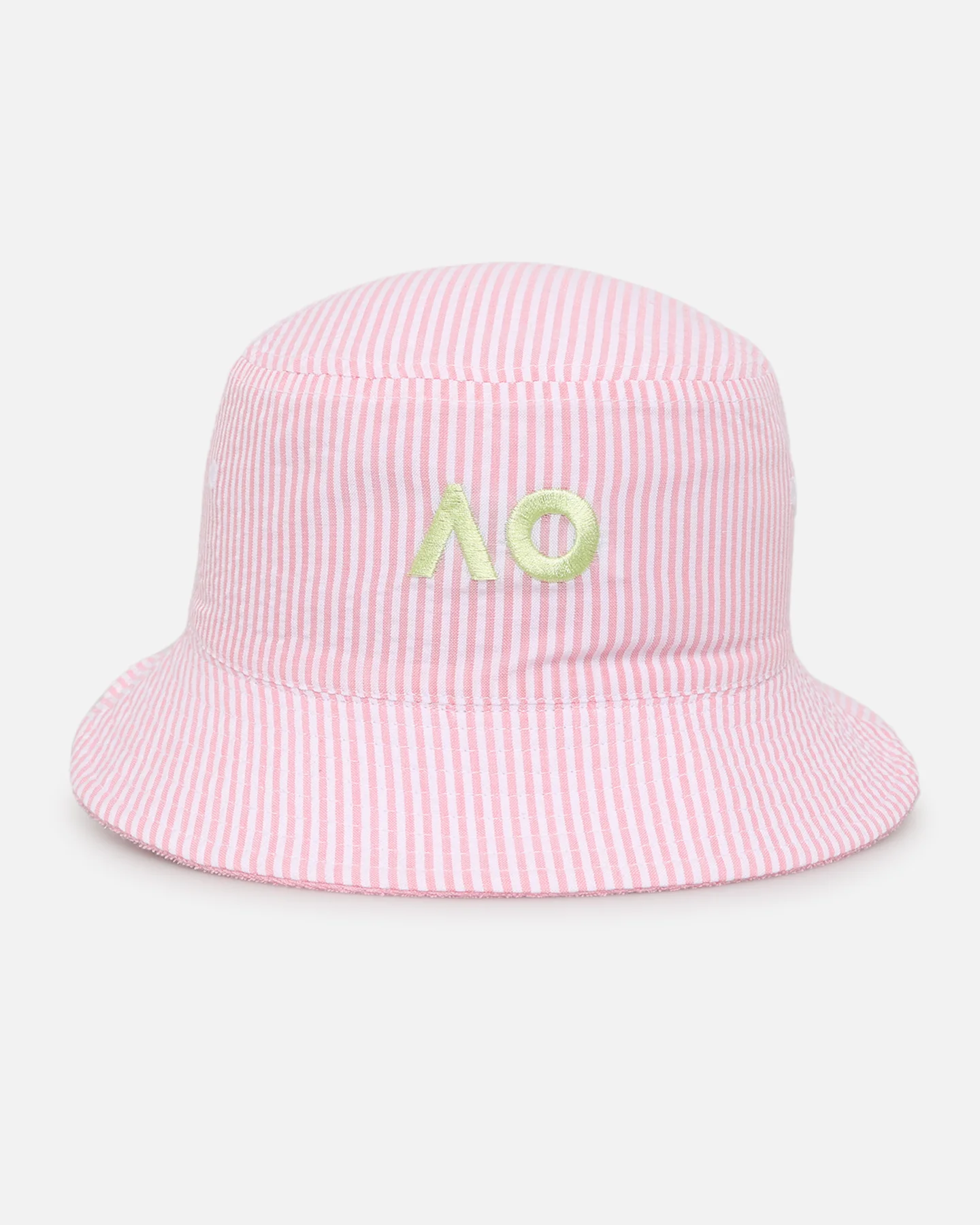 New Era Australian Open '25 Reversible Terry Bucket Hat Pastel Pink - Image 7