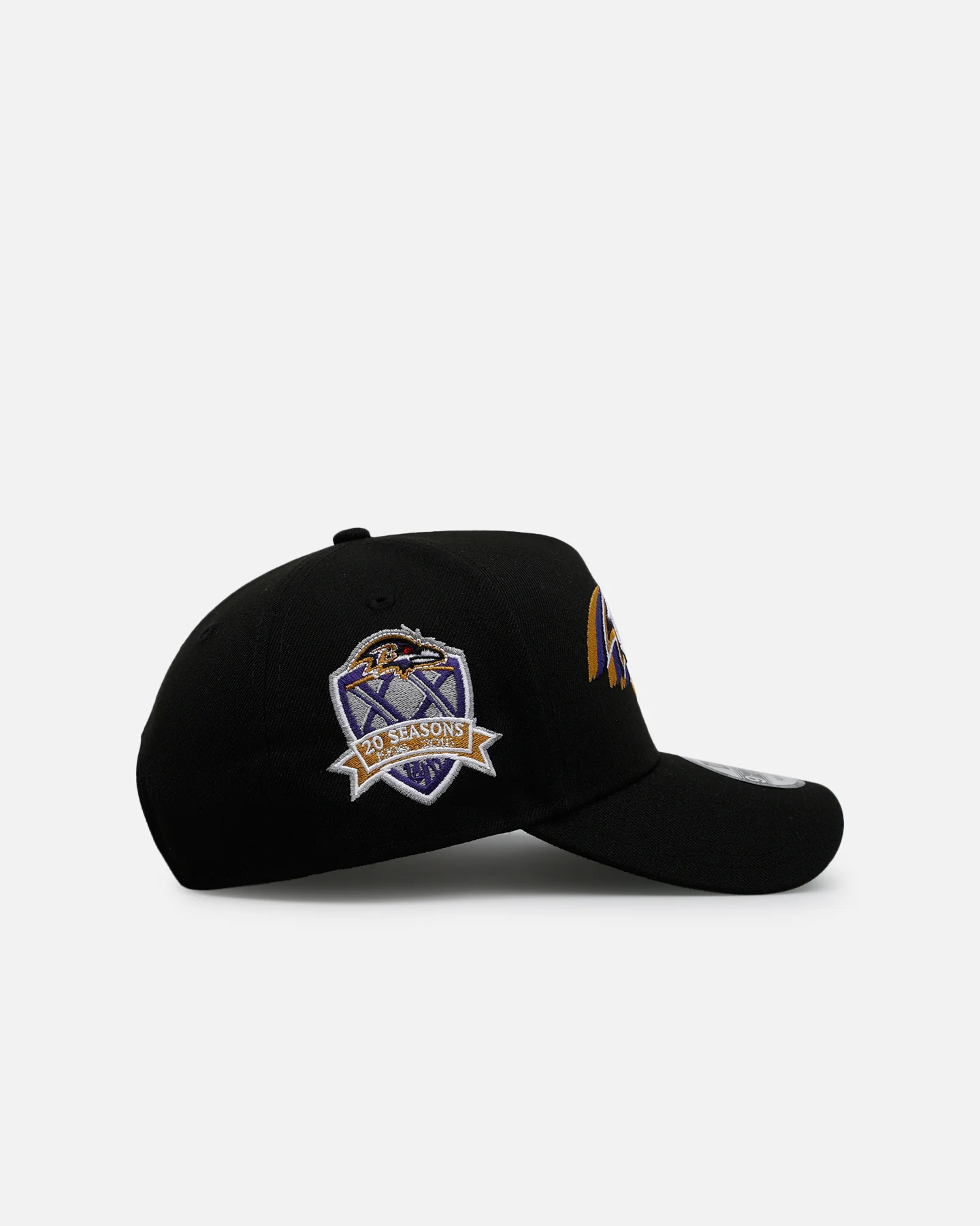 New Era Baltimore Ravens 'Cascade' 9FORTY A-Frame Snapback Black - Image 3