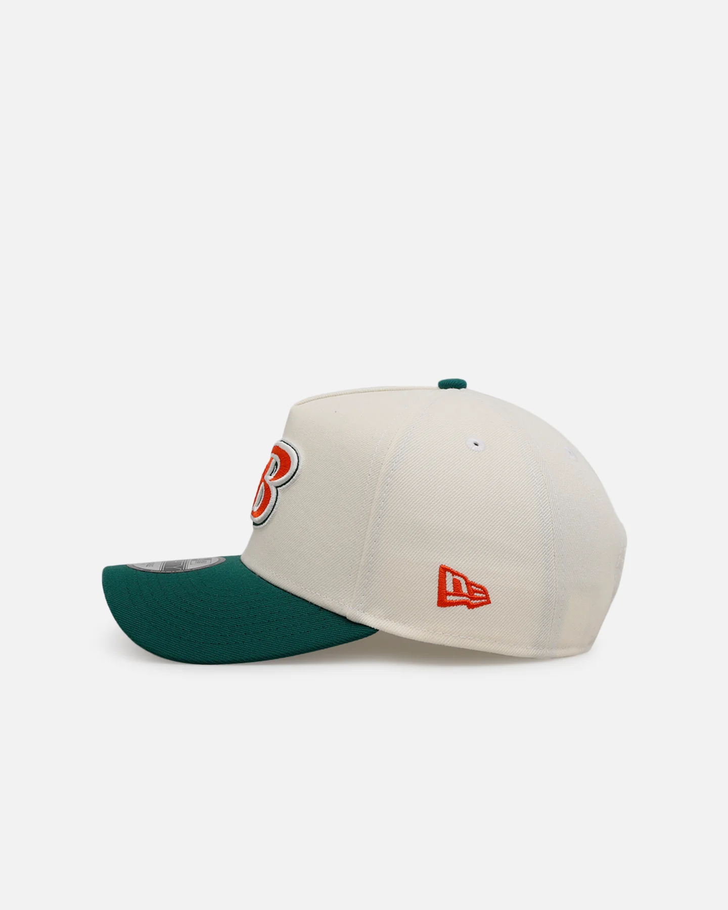 New Era Baltimore Ravens 'Citrus' 9FORTY A-Frame Snapback Chrome/Green/Orange - Image 4
