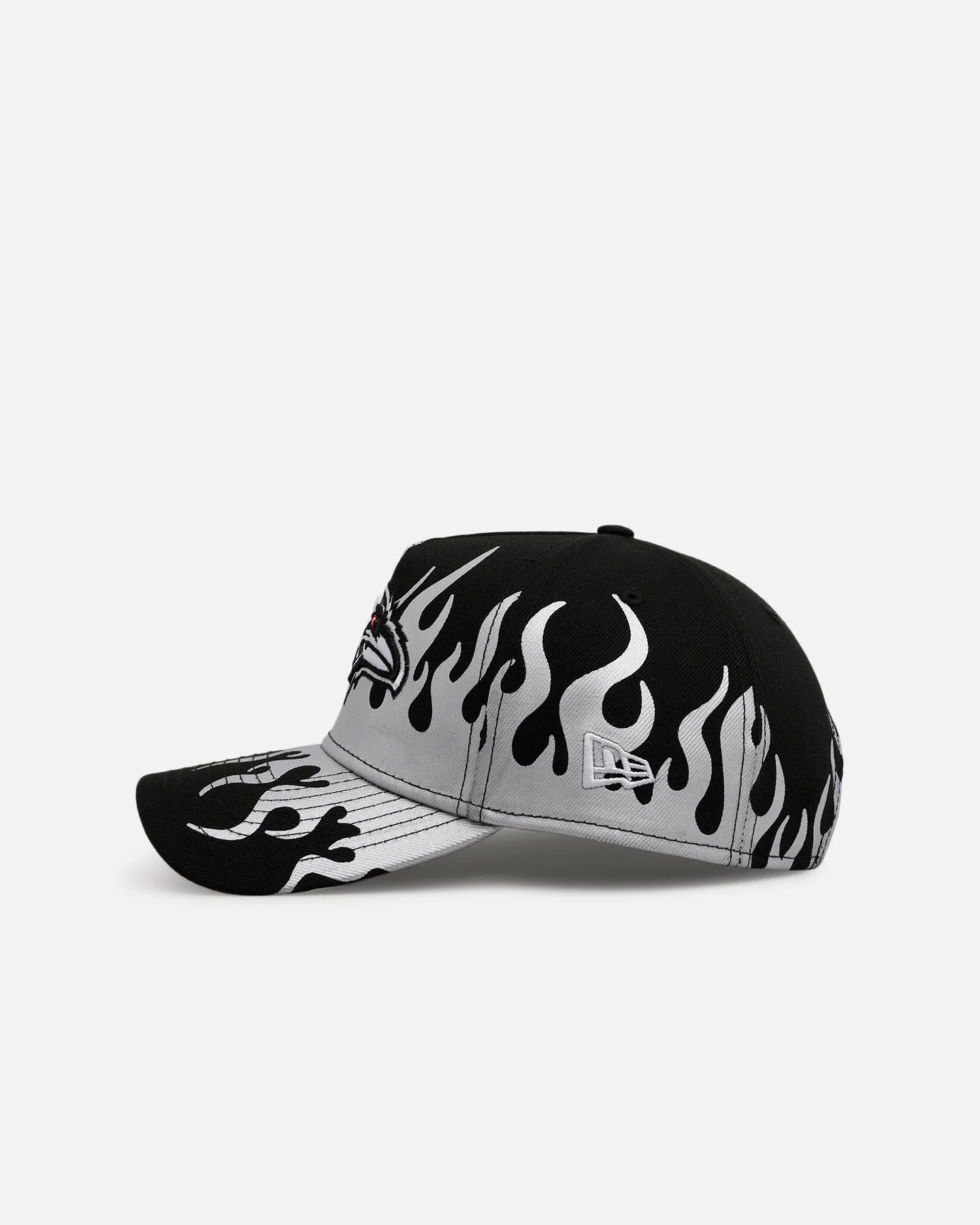 New Era Baltimore Ravens 'Metallic Flames' 9FORTY A-Frame Snapback Black/Silver - Image 4