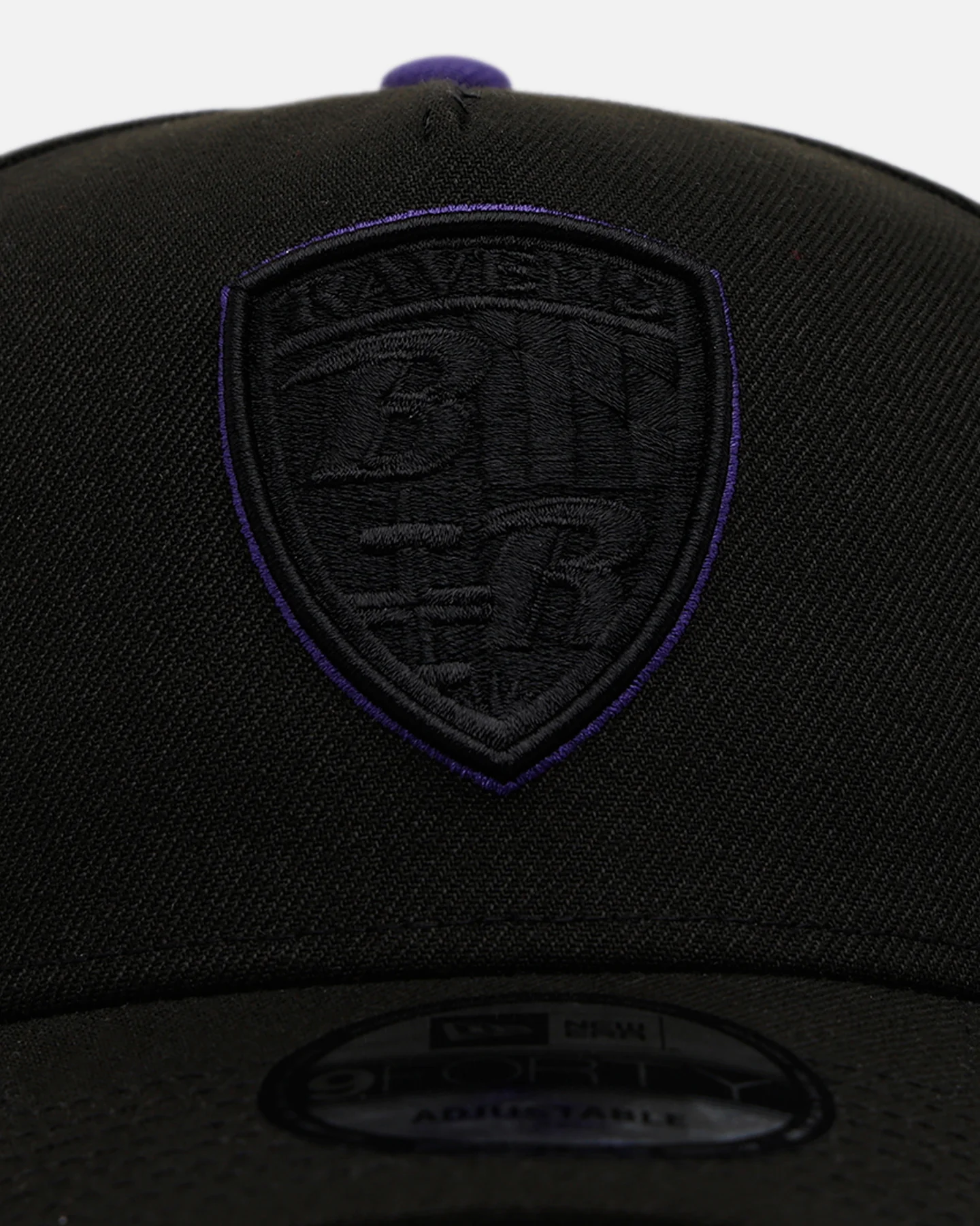 New Era Baltimore Ravens 'Outline' 9FORTY A-Frame Snapback Black - Image 5