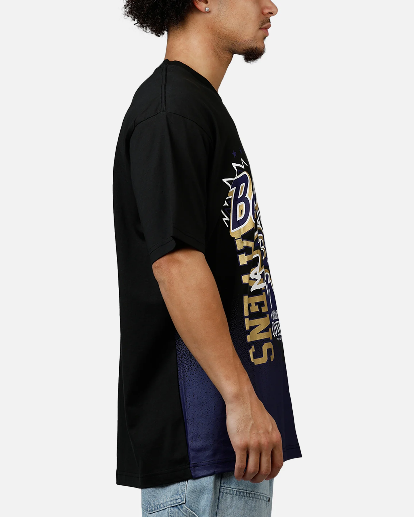 New Era Baltimore Ravens Sport Class T-Shirt Black - Image 4