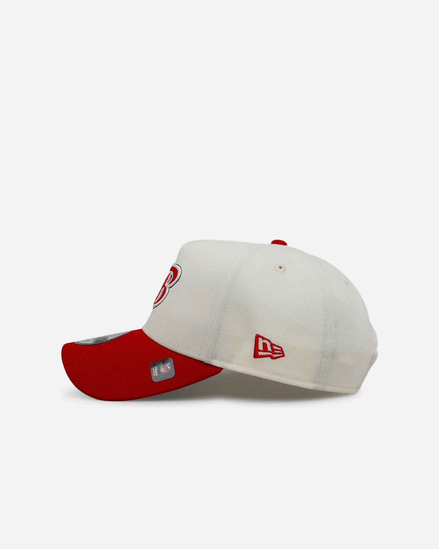 New Era Baltimore Ravens 'Strawberry' 9FORTY A-Frame Snapback Chrome/Red - Image 4