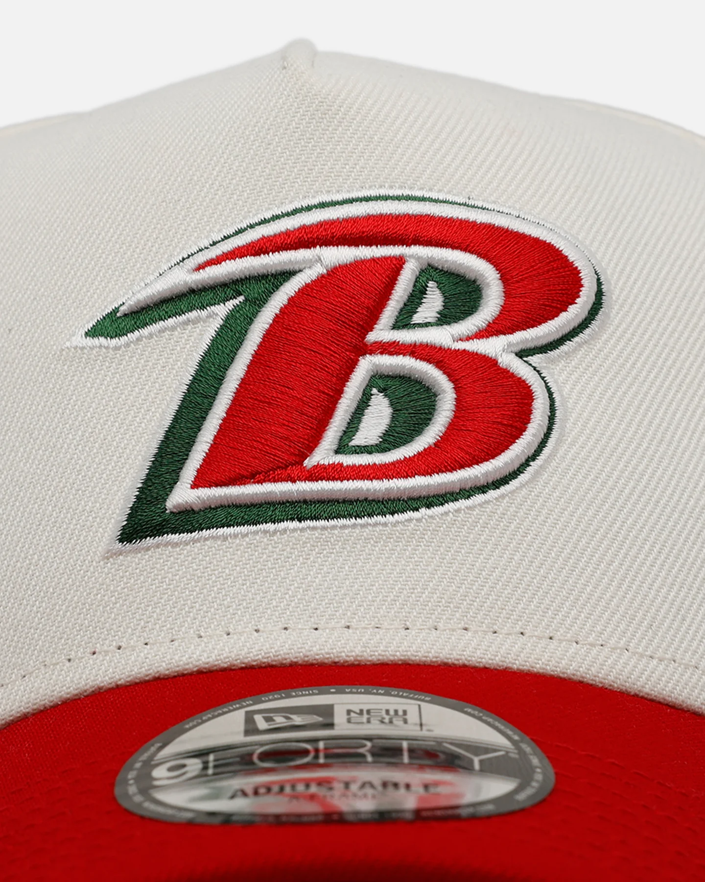 New Era Baltimore Ravens 'Strawberry' 9FORTY A-Frame Snapback Chrome/Red - Image 5