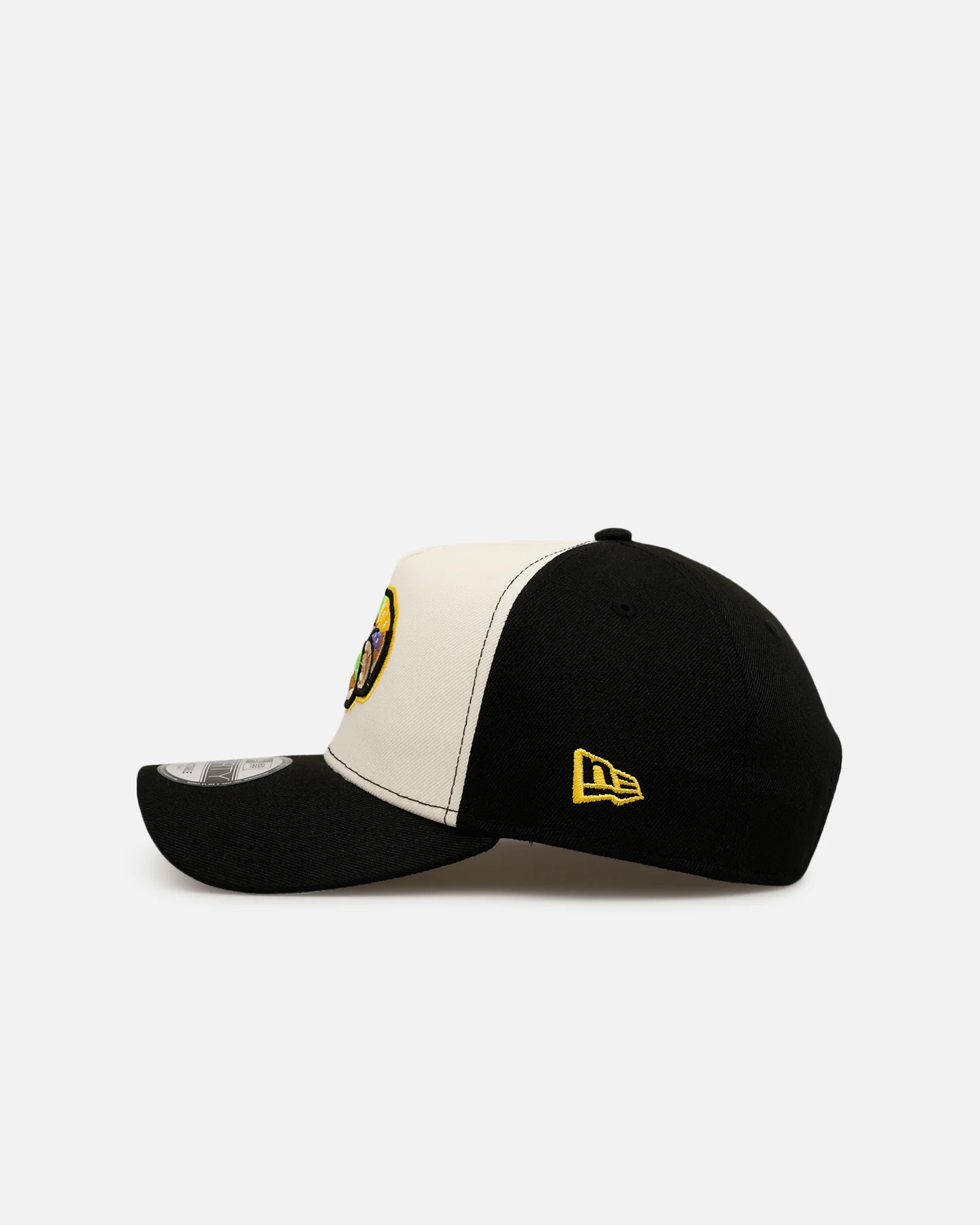 New Era Biloxi Shuckers 'MILB Theme Night' 9FORTY A-Frame Snapback Chrome/Black - Image 4