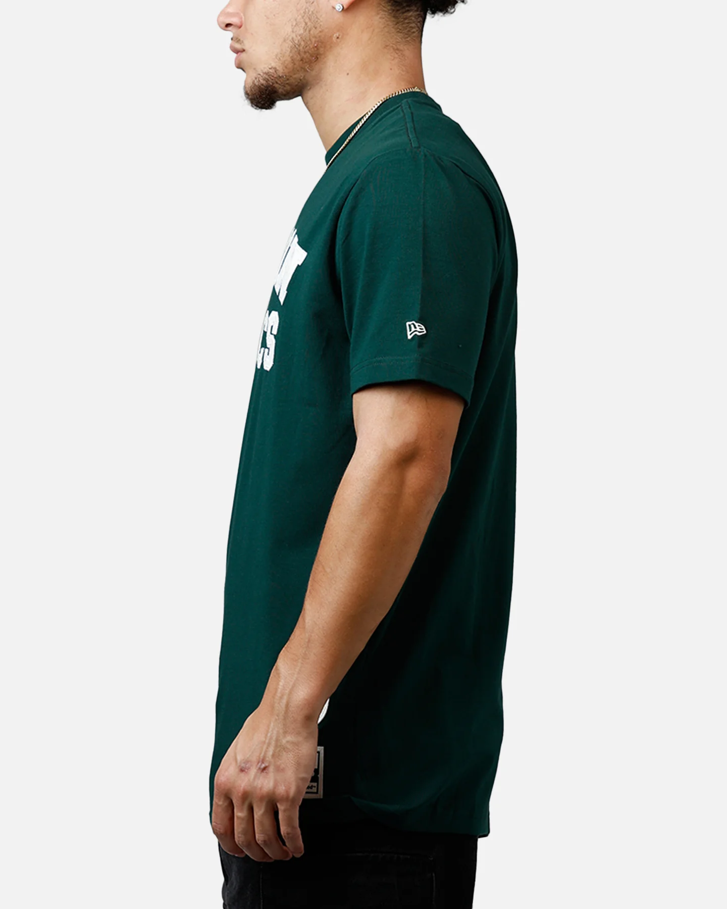 New Era Boston Celtics Logo Select T-Shirt Dark Green - Image 5
