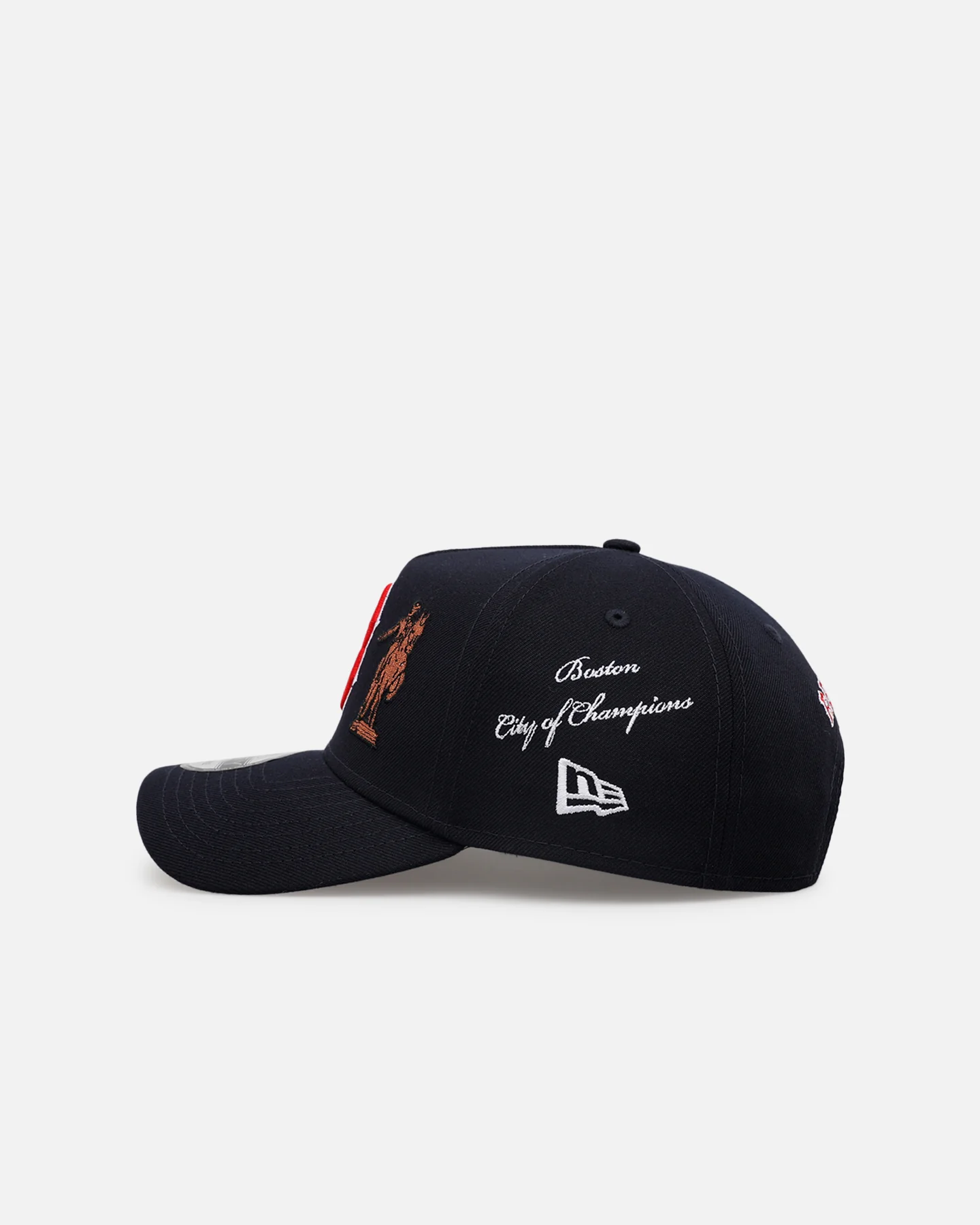 New Era Boston Red Sox 'City Icons' 9FORTY A-Frame Snapback Navy - Image 4