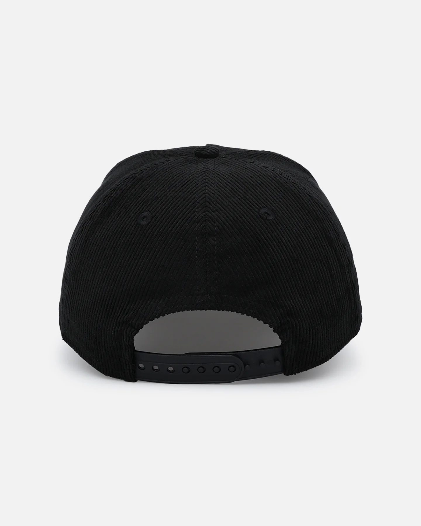 New Era Boston Red Sox 'Corduroy Suede' Pre-Curved Golfer Snapback Washed Black - Image 3
