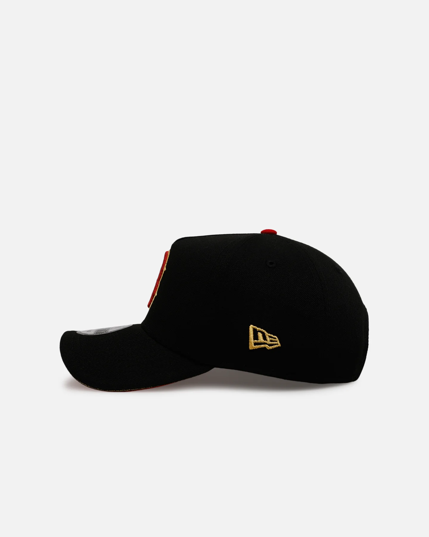 New Era Boston Red Sox 'Longevity' 9FORTY A-Frame Snapback Black/Red - Image 4