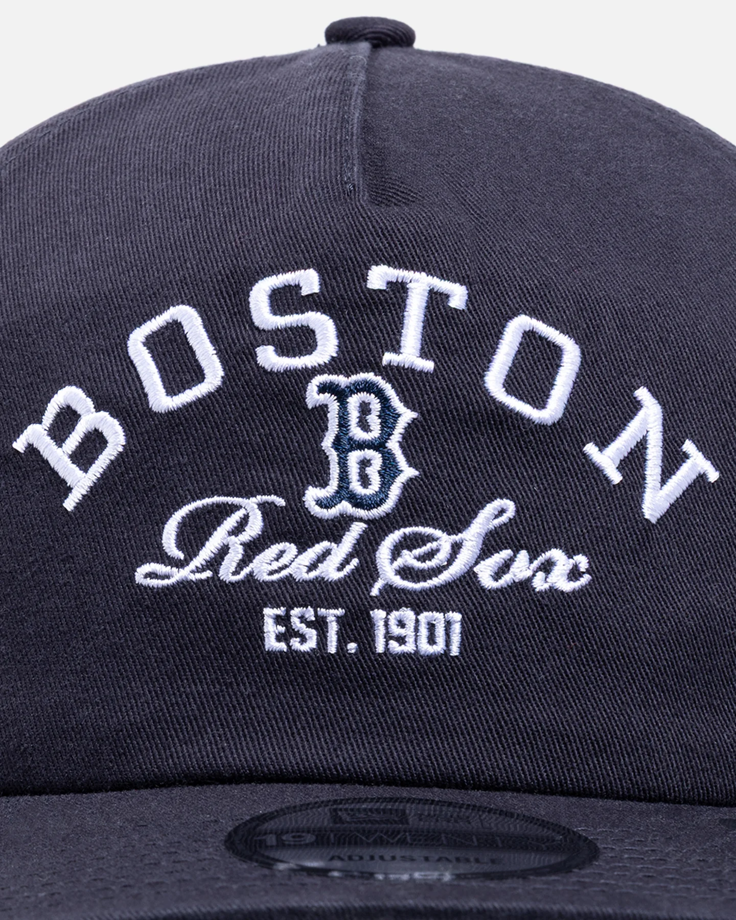 New Era Boston Red Sox 'MLB Stacked Logo' 19TWENTY Snapback Navy - Image 5