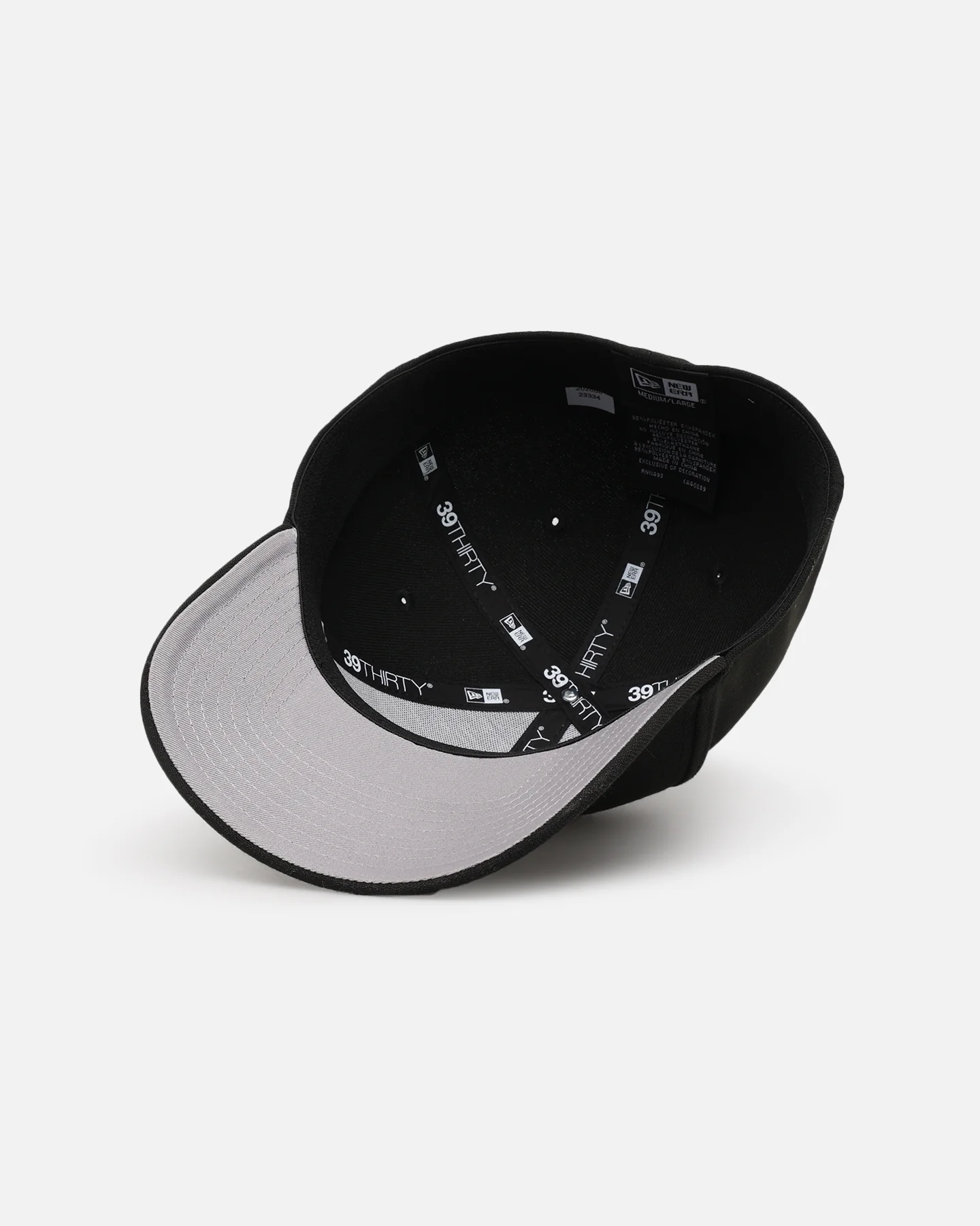 New Era Branded 39THIRTY Stretch Fit Black - Image 6