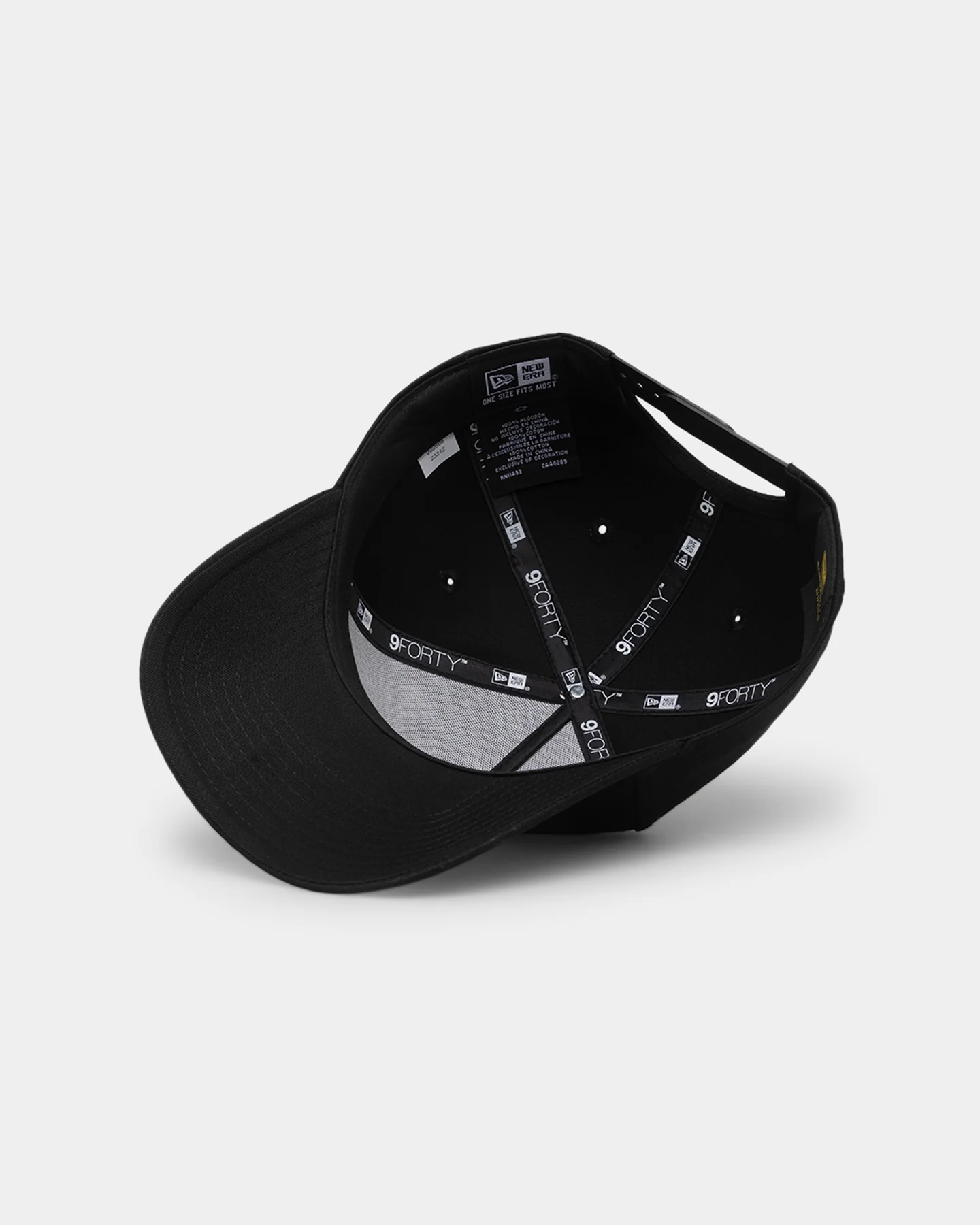 New Era Brisbane Broncos 'Black On Black' 9FORTY A-Frame Snapback Black - Image 6