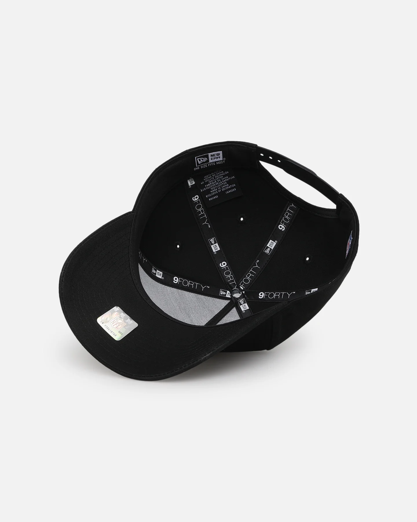 New Era Buffalo Bills 'NFL Black & Gold Embroidery' 9FORTY A-Frame Snapback Black/Gold - Image 6