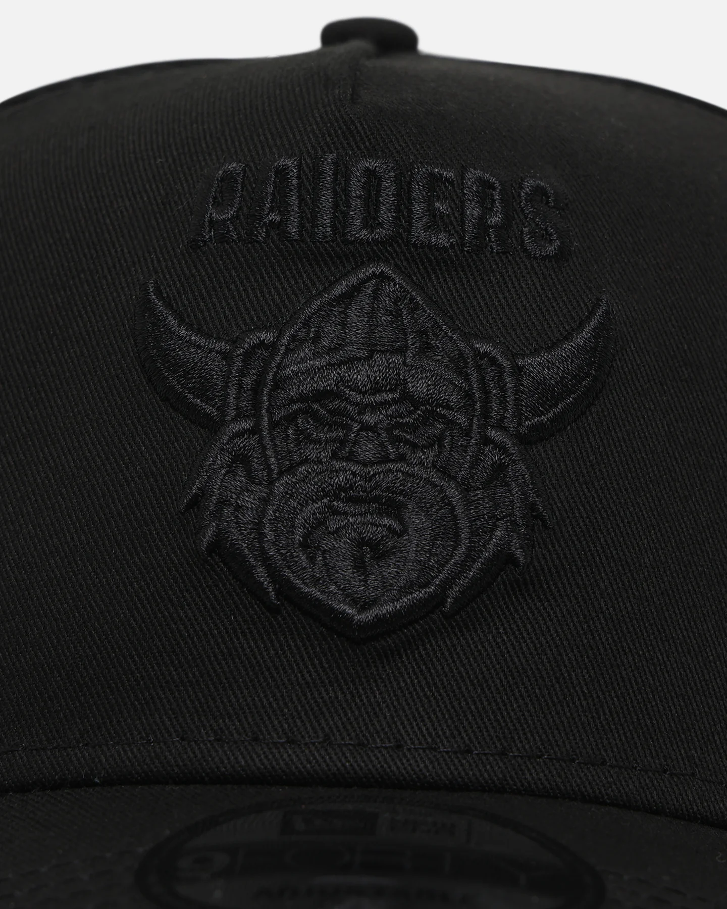 New Era Canberra Raiders 'Black On Black' 9FORTY A-Frame Snapback Black - Image 5