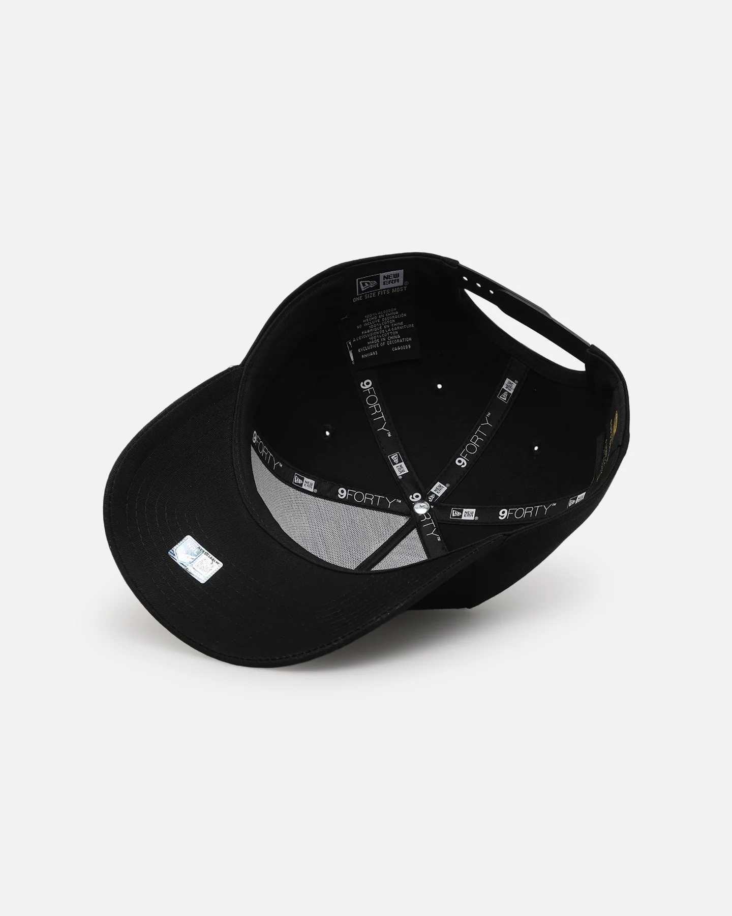 New Era Canberra Raiders 'Black On Black' 9FORTY A-Frame Snapback Black - Image 6
