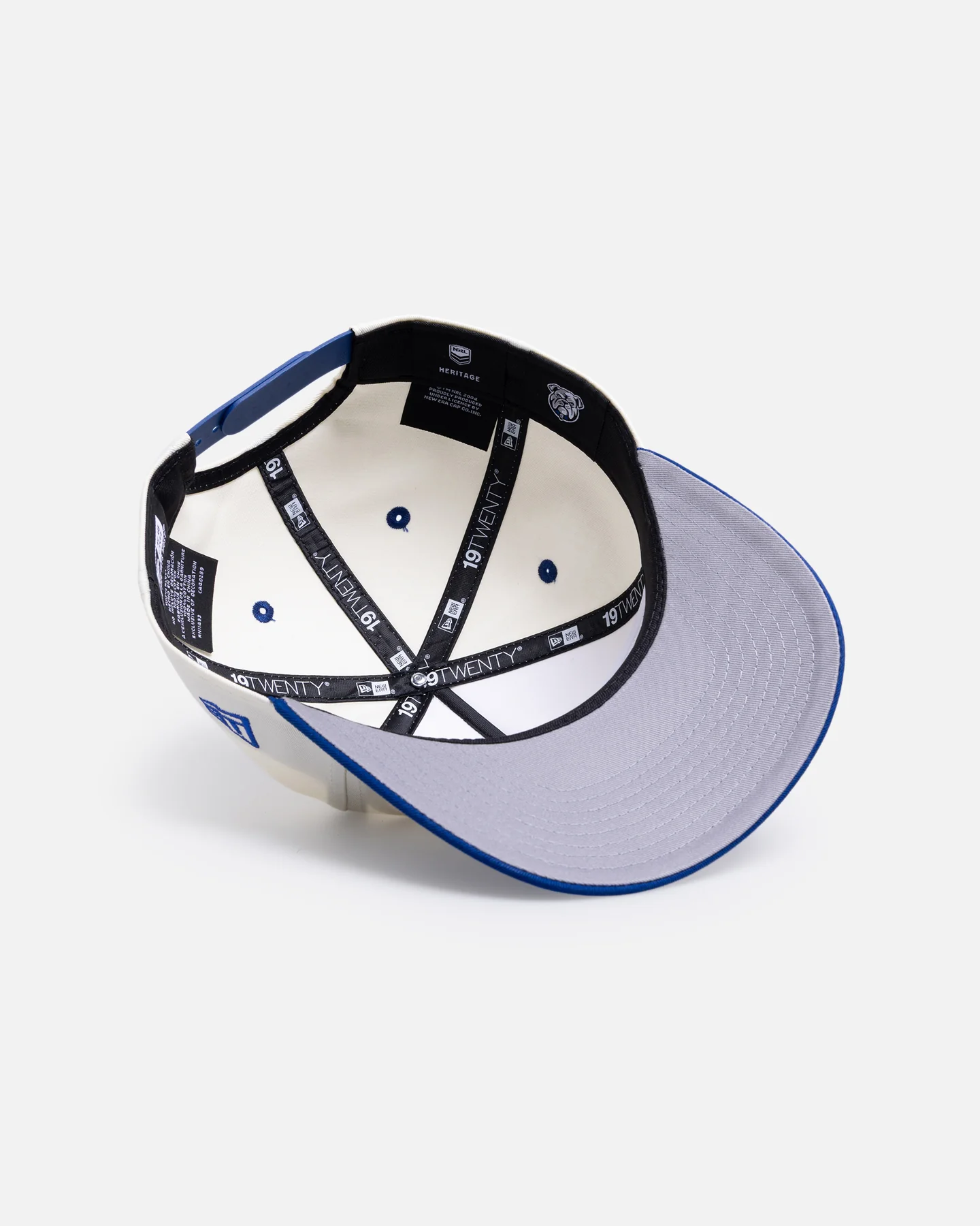 New Era Canterbury-Bankstown Bulldogs 'Retro Chrome' 19TWENTY Snapback Official Team Colour - Image 6