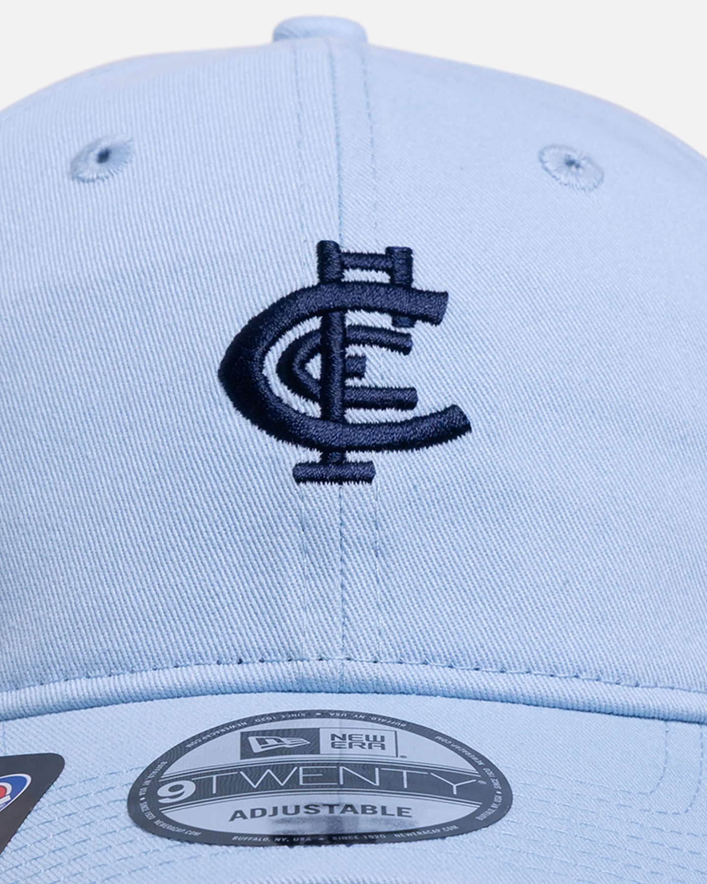 New Era Carlton Blues 'AFL 2026 Pastel Pop' 9TWENTY Strapback Pastel Blue - Image 5