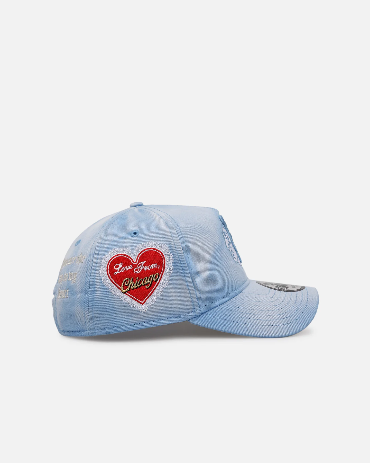 New Era Chicago Blackhawks 'Hopeless Romantic' 9FORTY A-Frame Snapback Sky Blue - Image 3