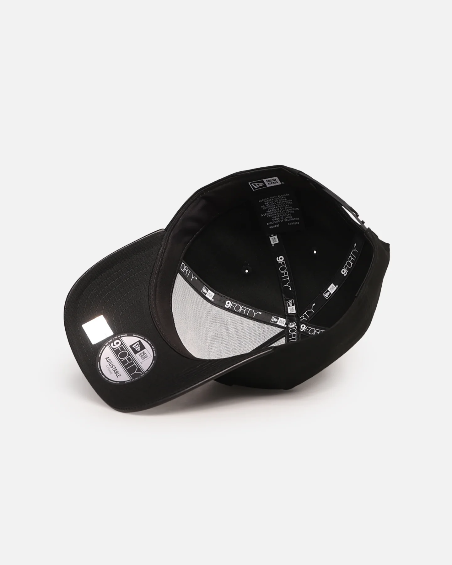 New Era Chicago Bulls 'Canvas Leather' 9FORTY A-Frame Snapback Black - Image 6