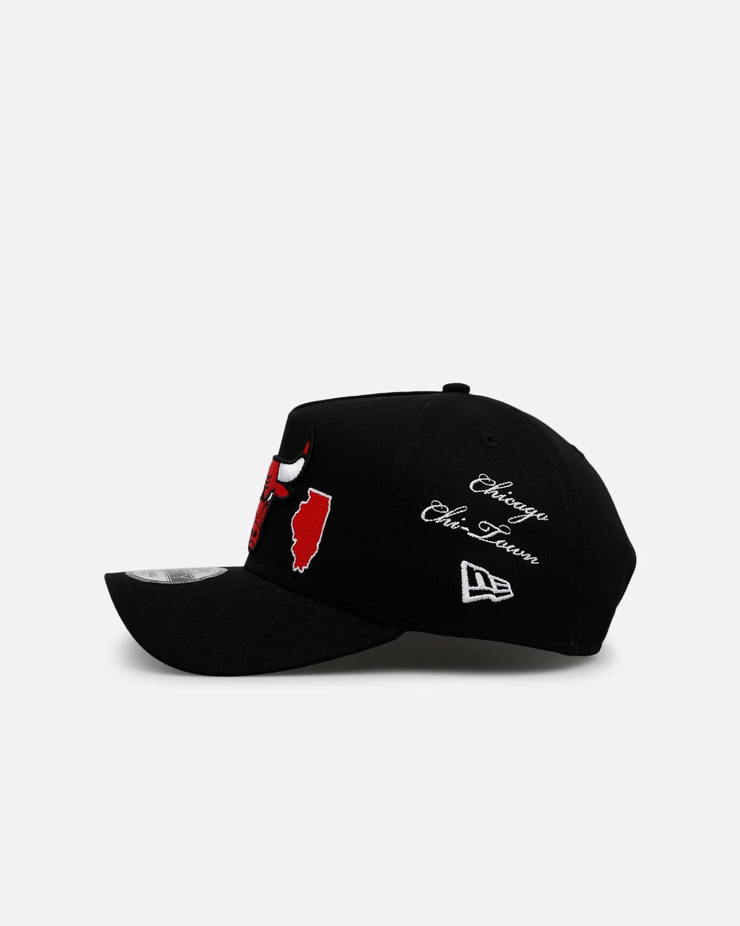 New Era Chicago Bulls 'City Icons' 9FORTY A-Frame Snapback Black - Image 4