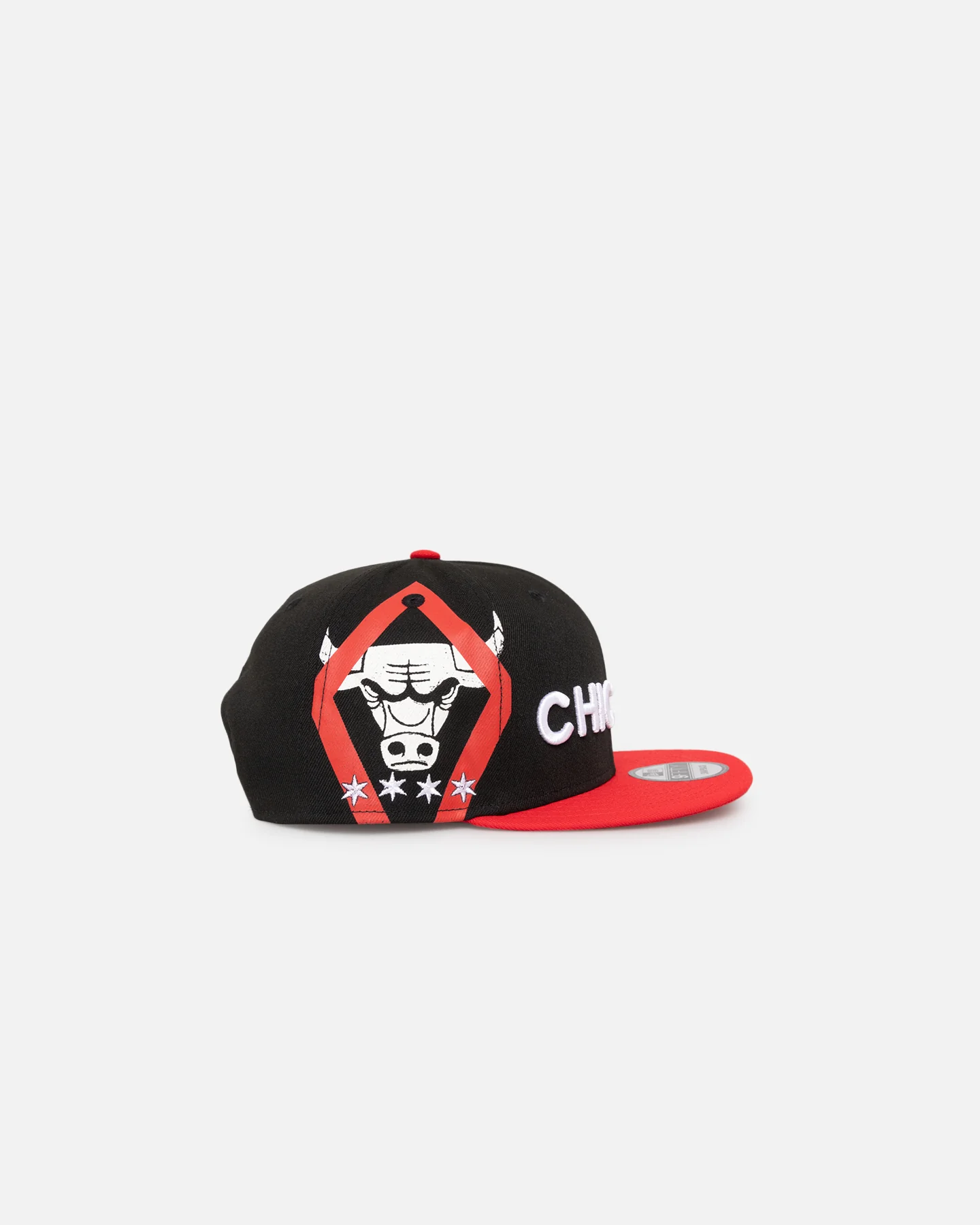 New Era Chicago Bulls NBA City Edition 9FIFTY Snapback Black - Image 3