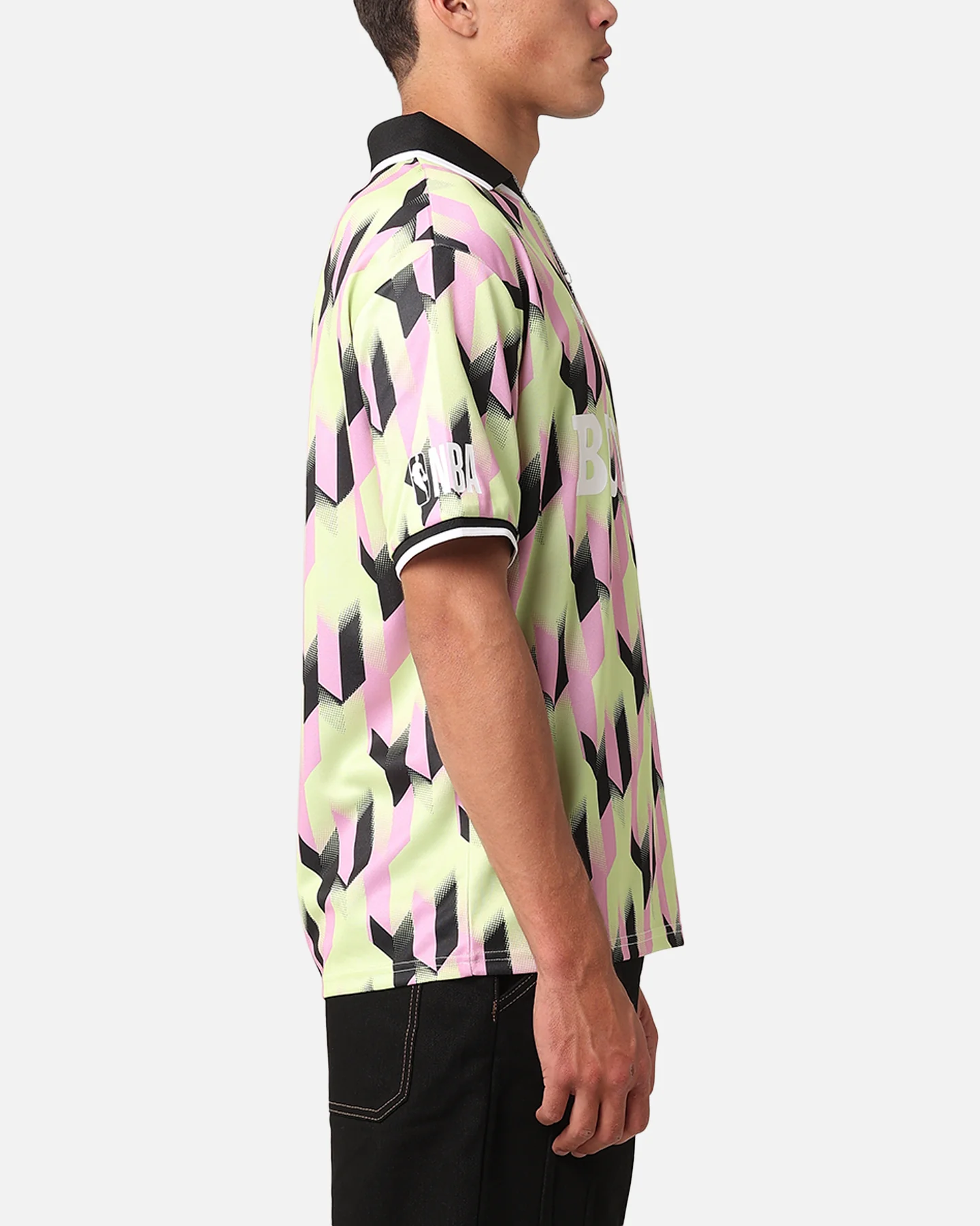 New Era Chicago Bulls NBA Soccer T-Shirt Green Pastel - Image 4