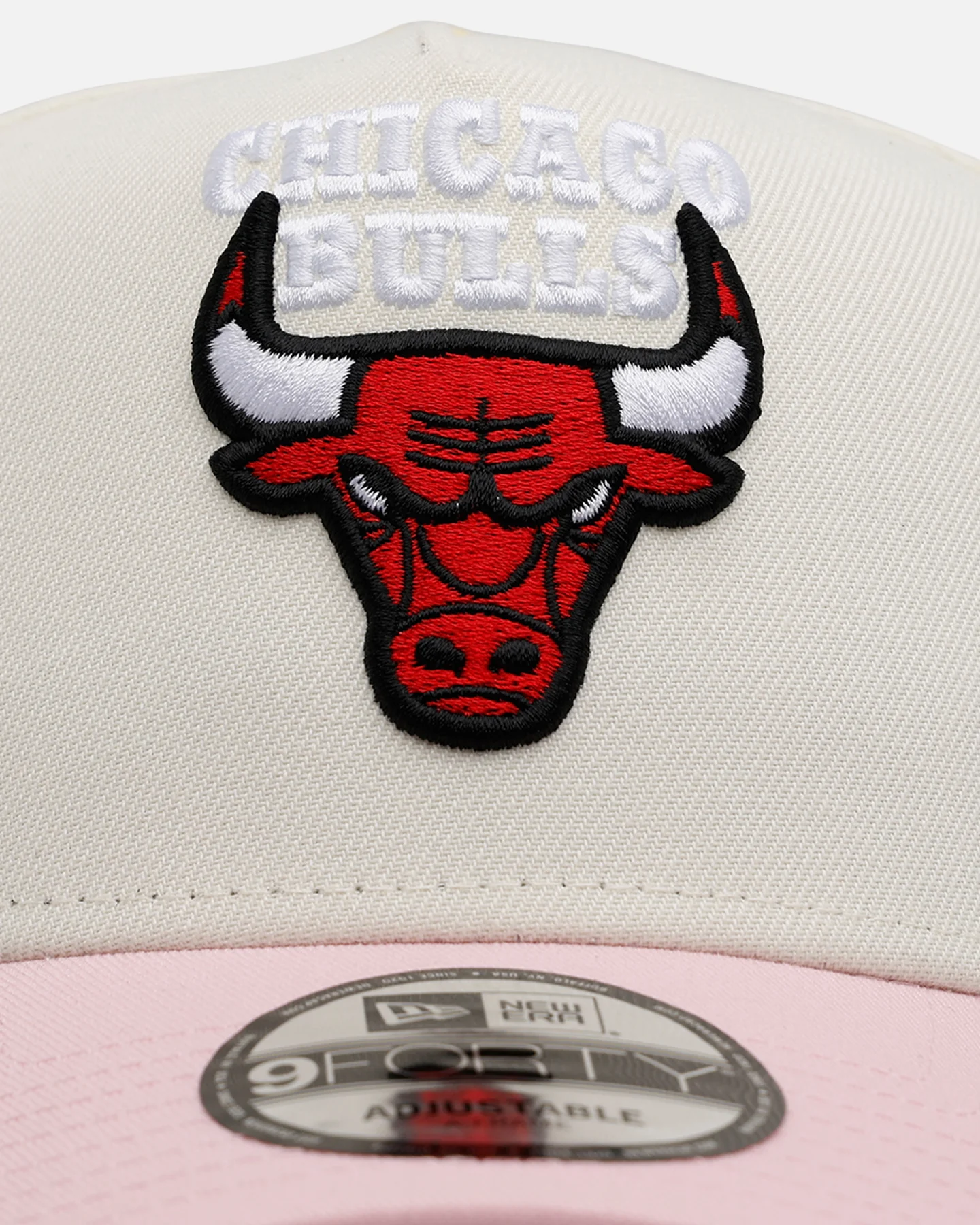 New Era Chicago Bulls 'Pink Lemonade' 9FORTY A-Frame Snapback Pink/Yellow - Image 5